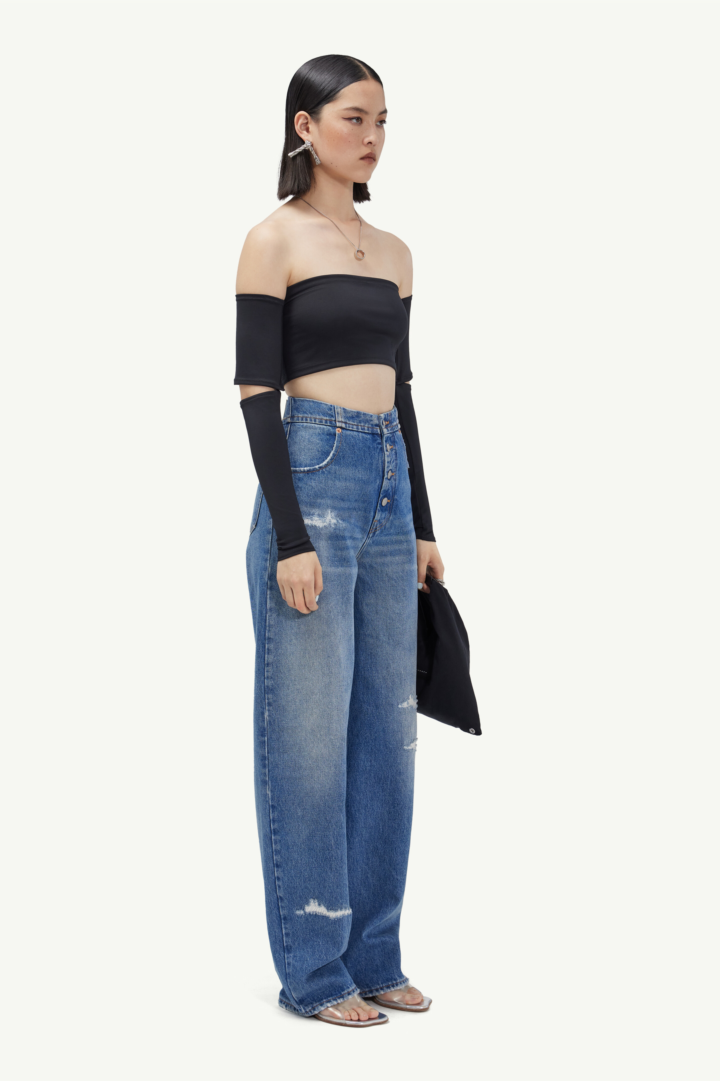 MM6 MAISON MARGIELA BODYCON TOP