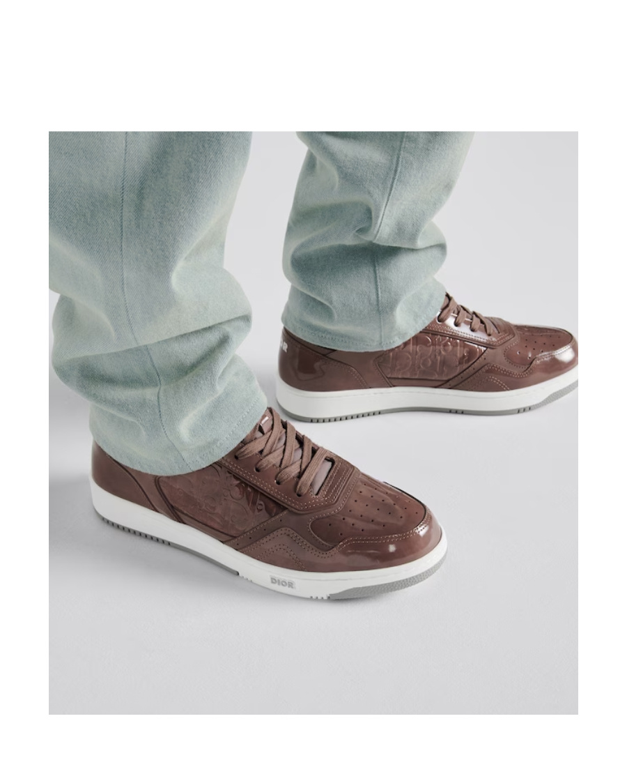 Shop Dior B27 Low-top Sneaker In Brown