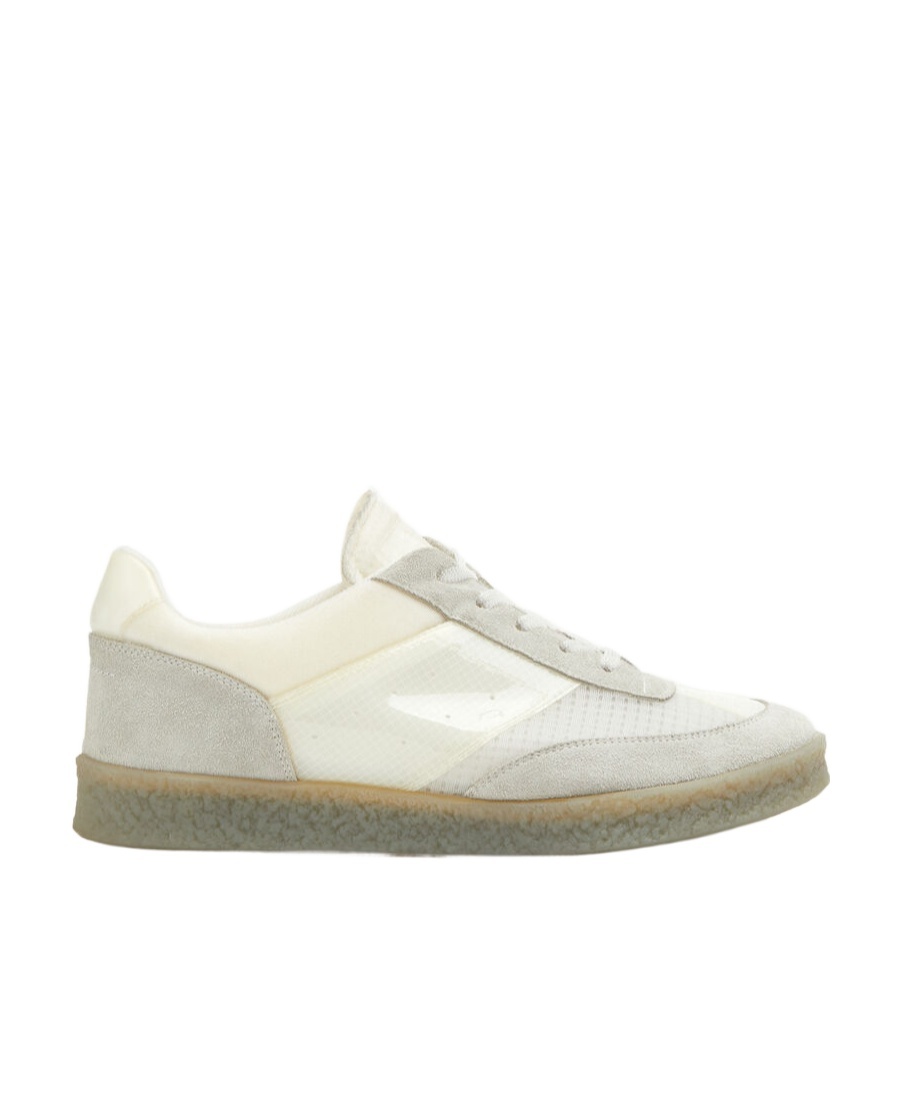 Mm6 Maison Margiela Colourblock Panelled Sneakers In White