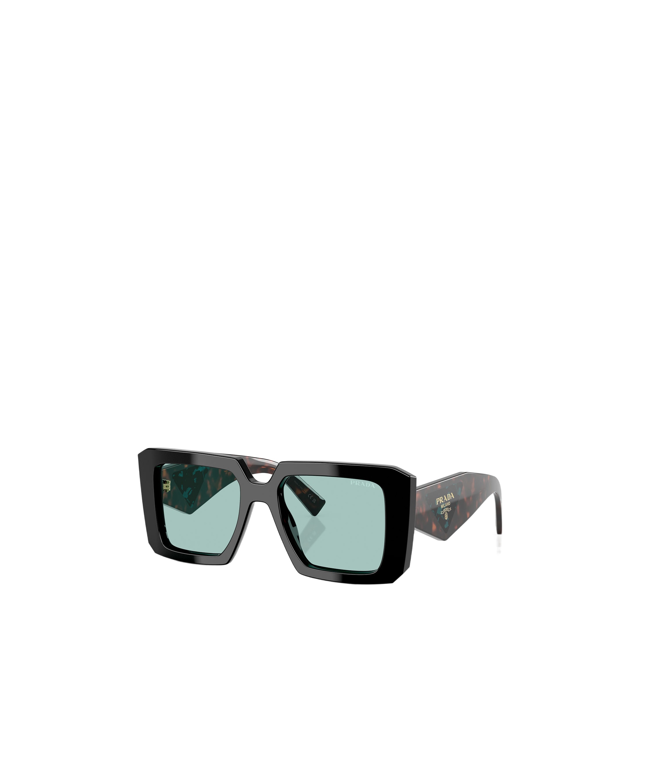 Prada Square-frame Sunglasses In Blue