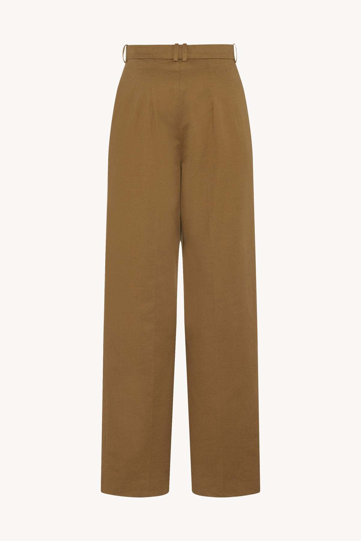 The Row Tailored Trousers With Pleats And Pockets In Brown