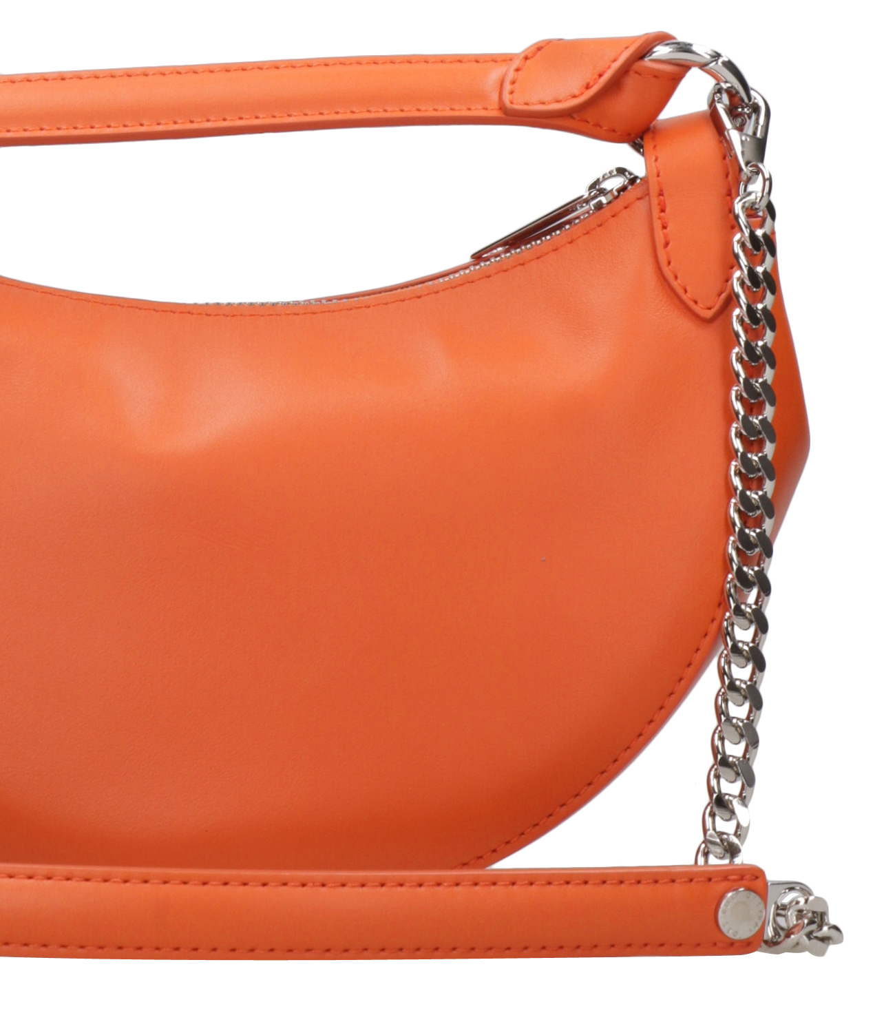 Orciani Dumpling Soft Mini Bag In Red