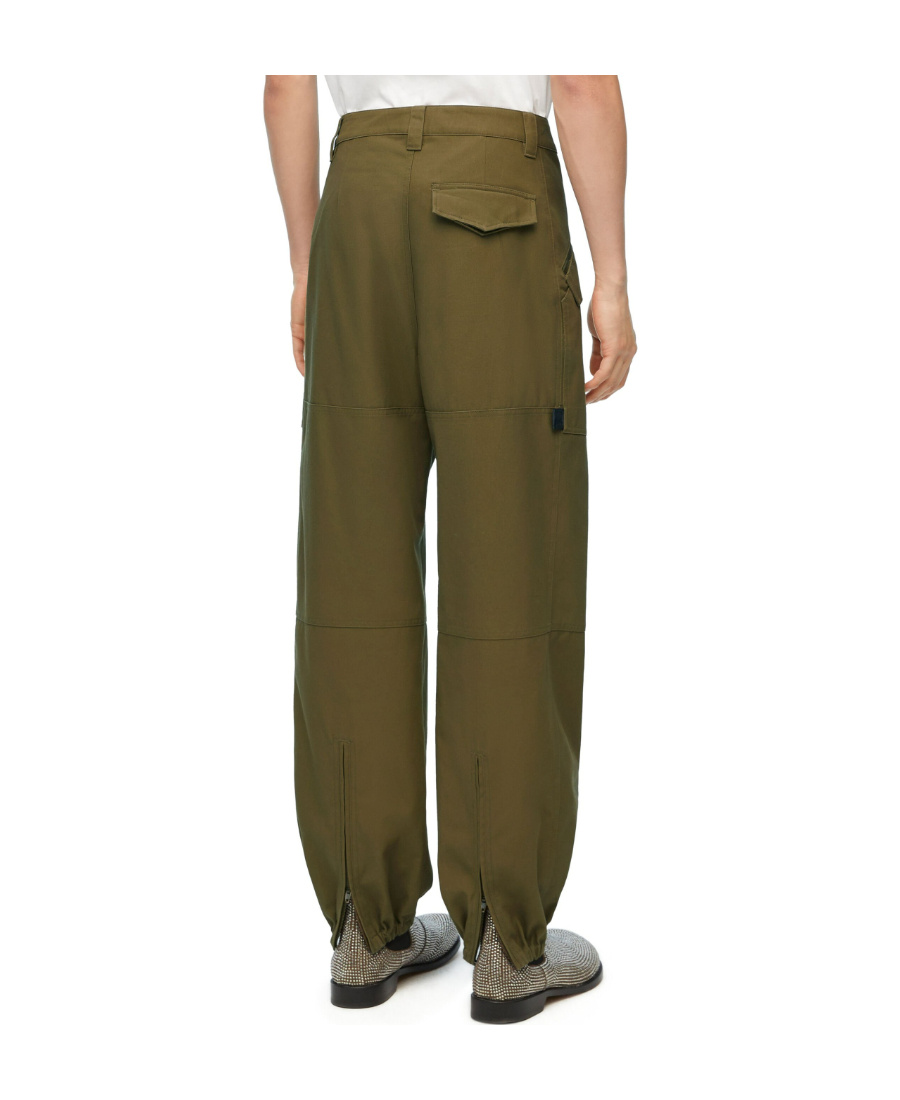 LOEWE LOEWE ZIP-DETAILED CARGO TROUSERS 