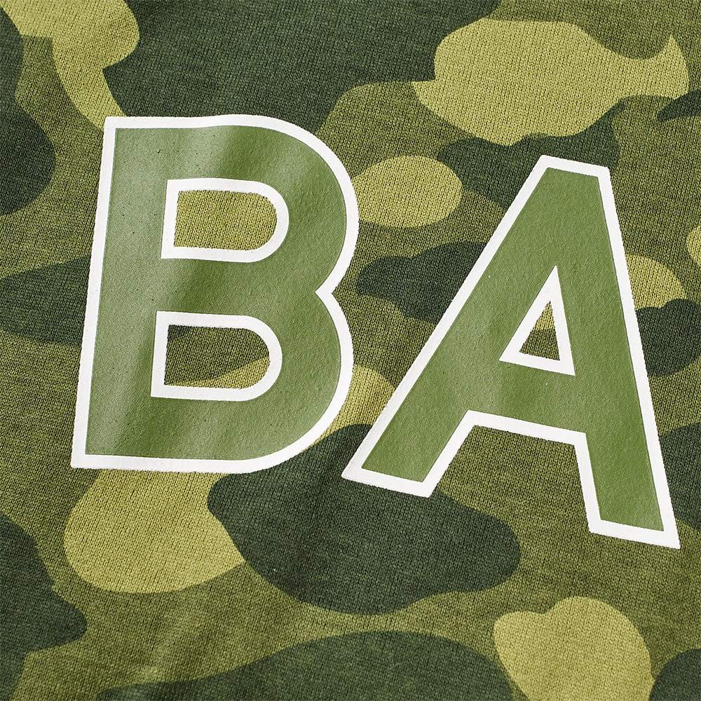 A Bathing Ape Logo T-shirt In Green