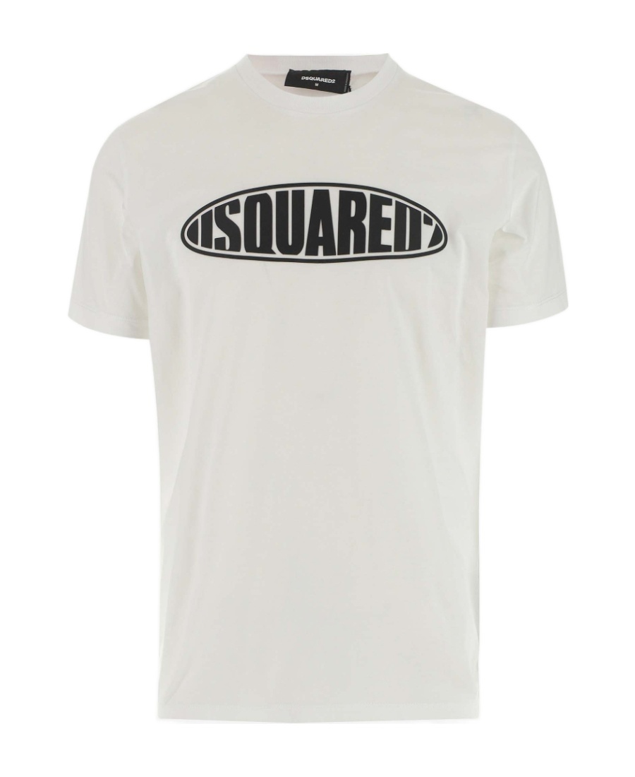 Dsquared2 Logo-print Short-sleeve T-shirt In White