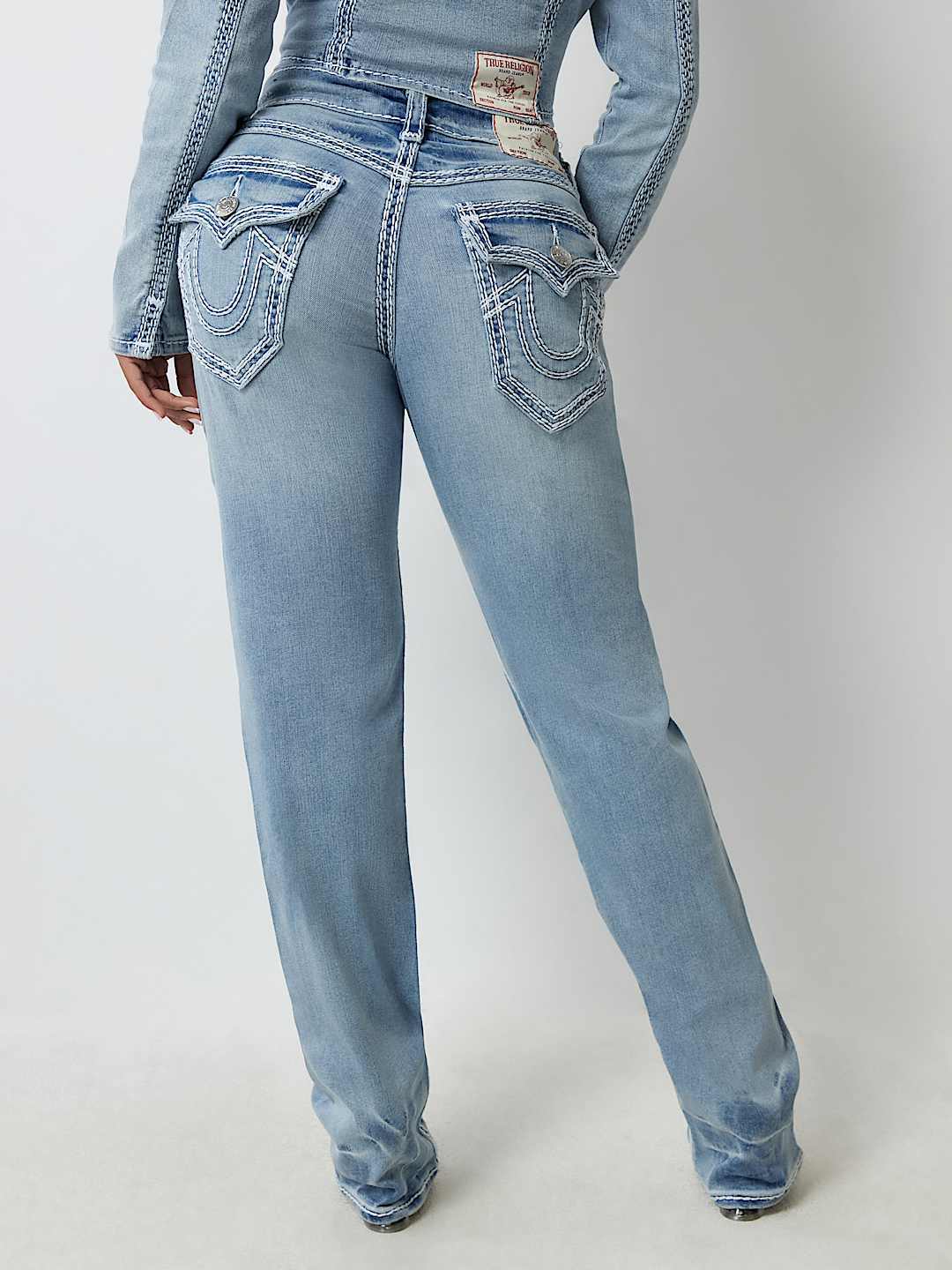 TRUE RELIGION RICKI SUPER QT RELAXED JEAN 