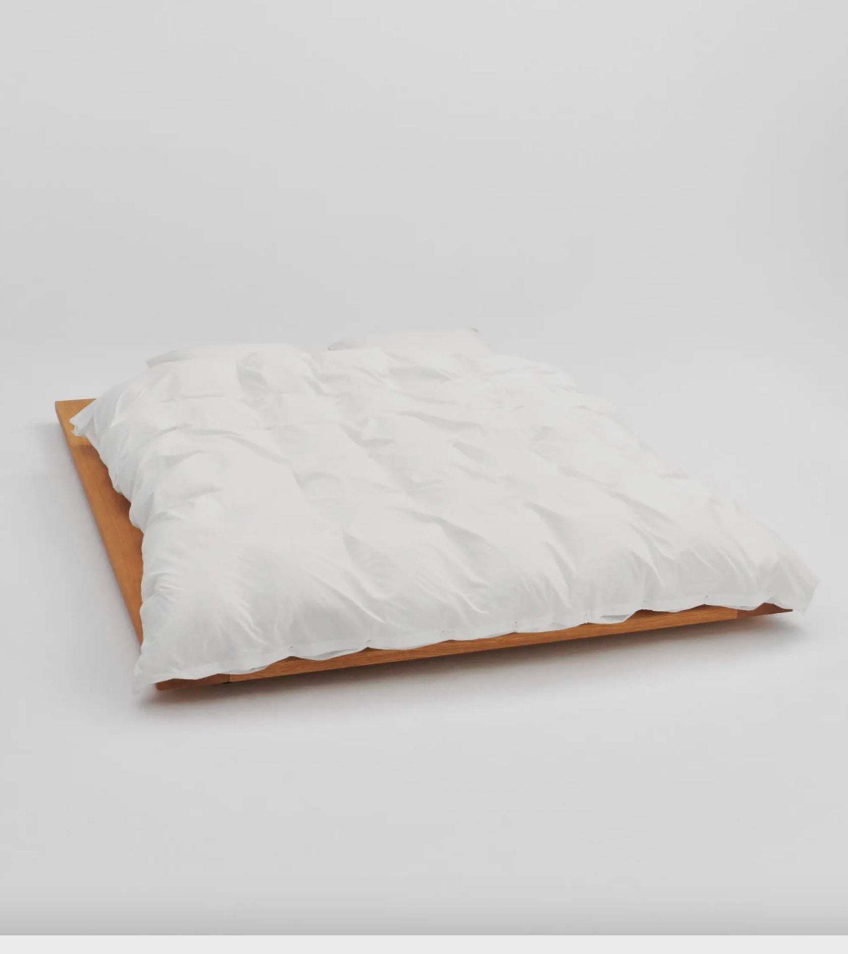 Tekla High-quality Percale Duvet Cover In White