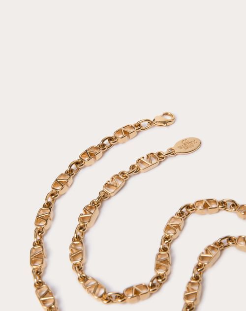 VALENTINO GARAVANI VLOGO SIGNATURE CHAIN-LINK NECKLACE