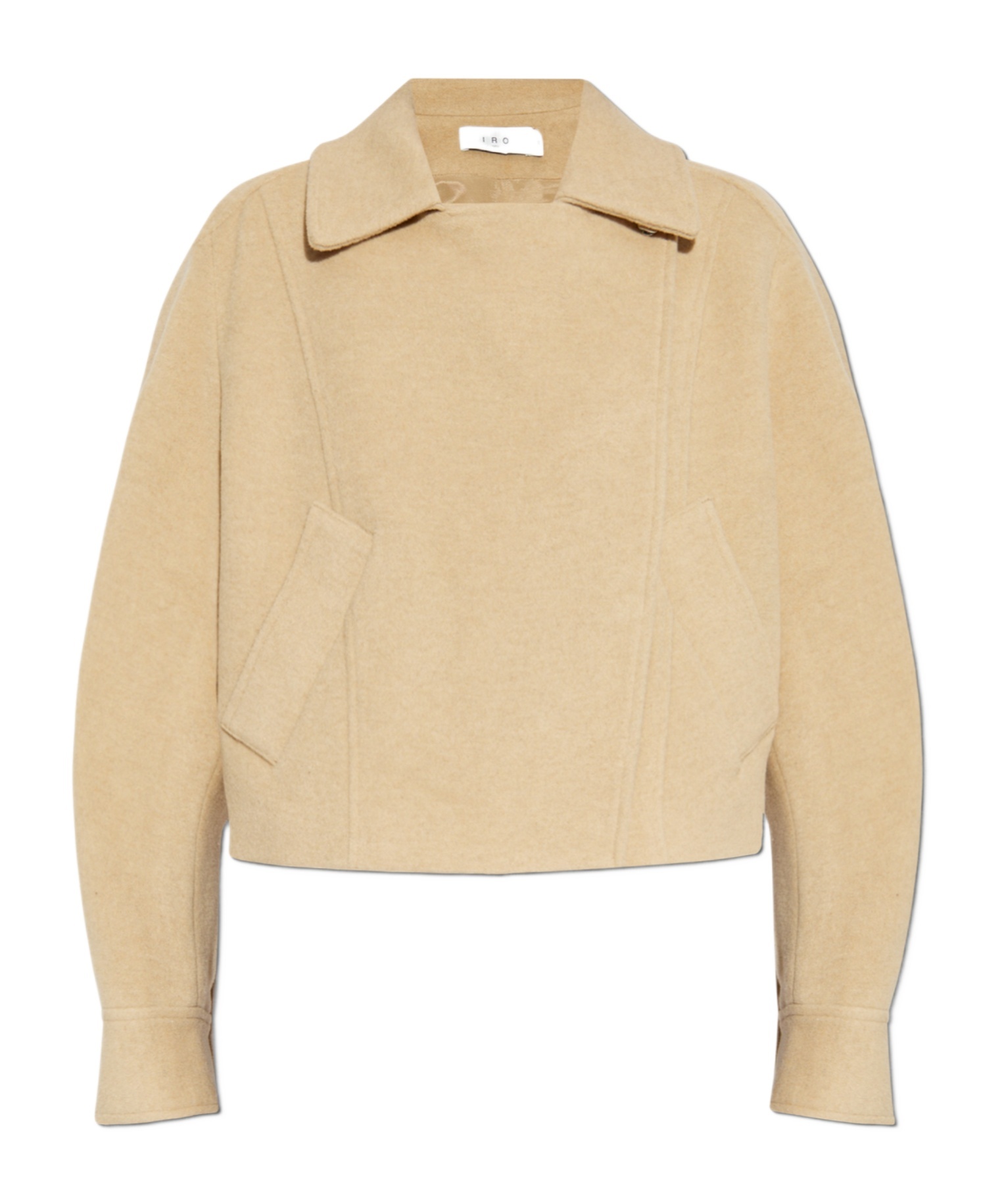 Iro Long-sleeved Casual Jacket In Nude