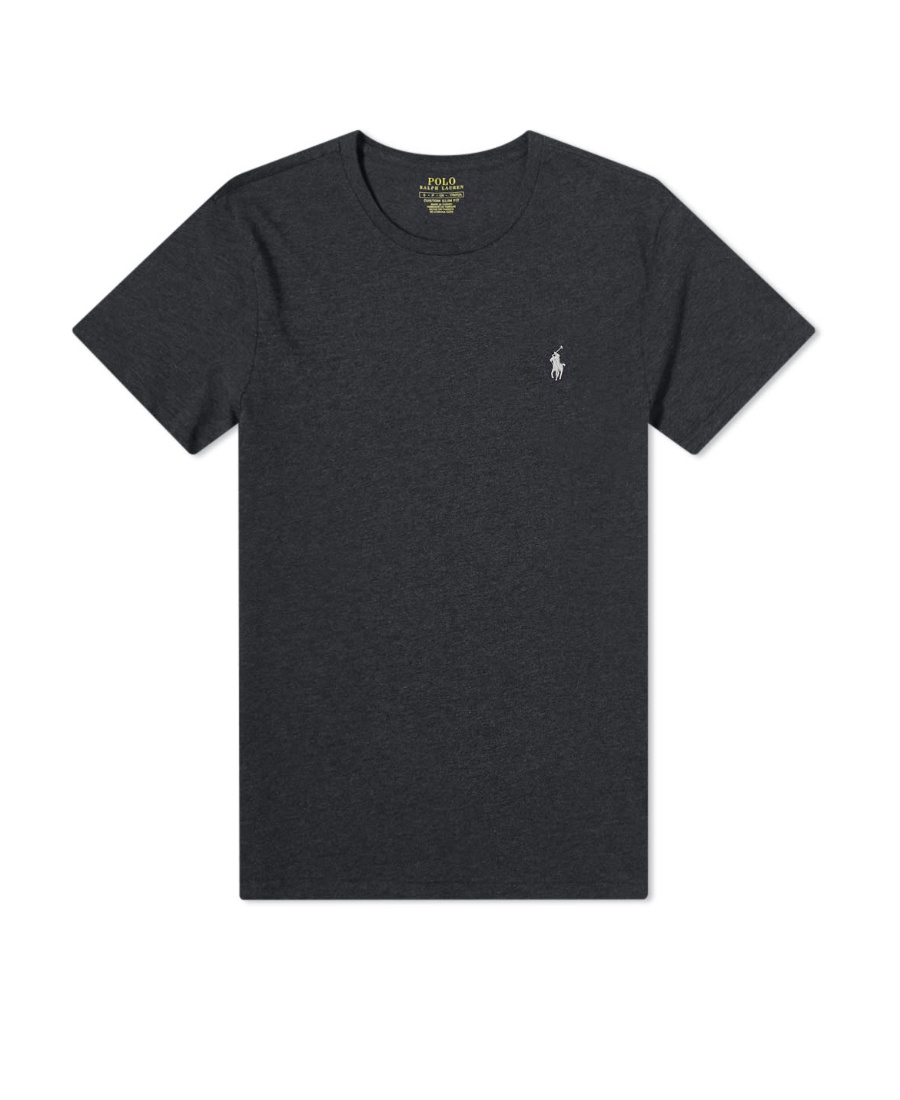 Polo Ralph Lauren Polo Pony-embroidered Cotton T-shirt In Black