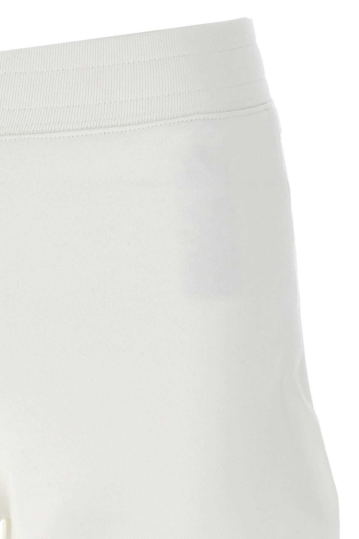 Ermanno Scervino Embroidered High-waisted Shorts In White