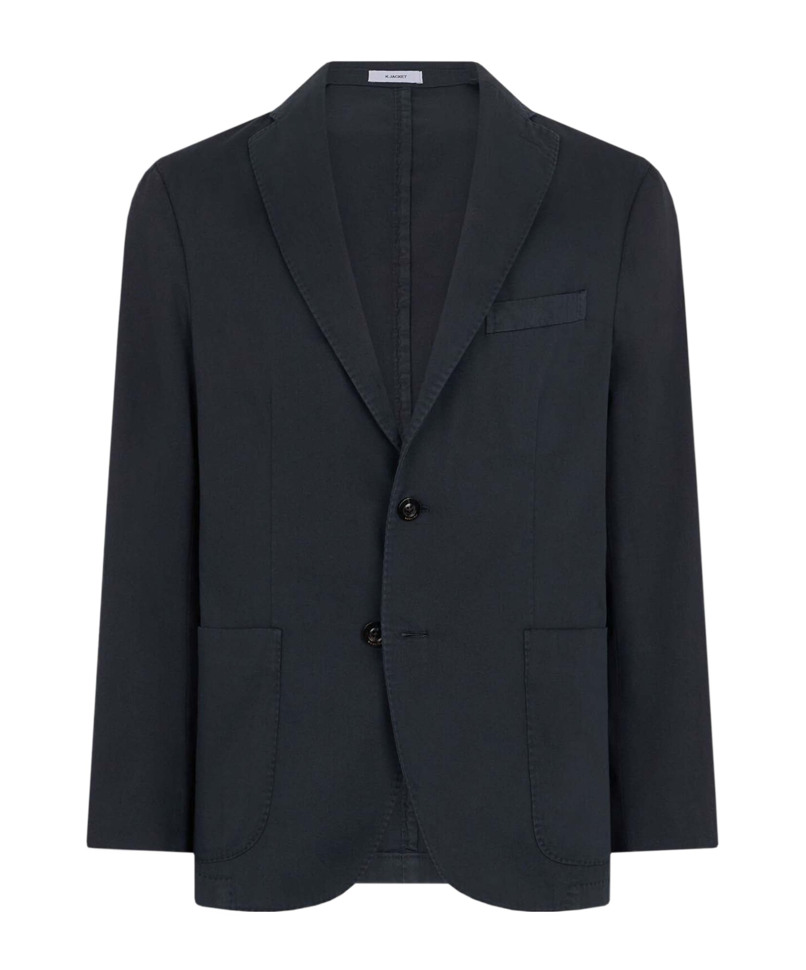Boglioli Long-sleeved Suit Coat In Black