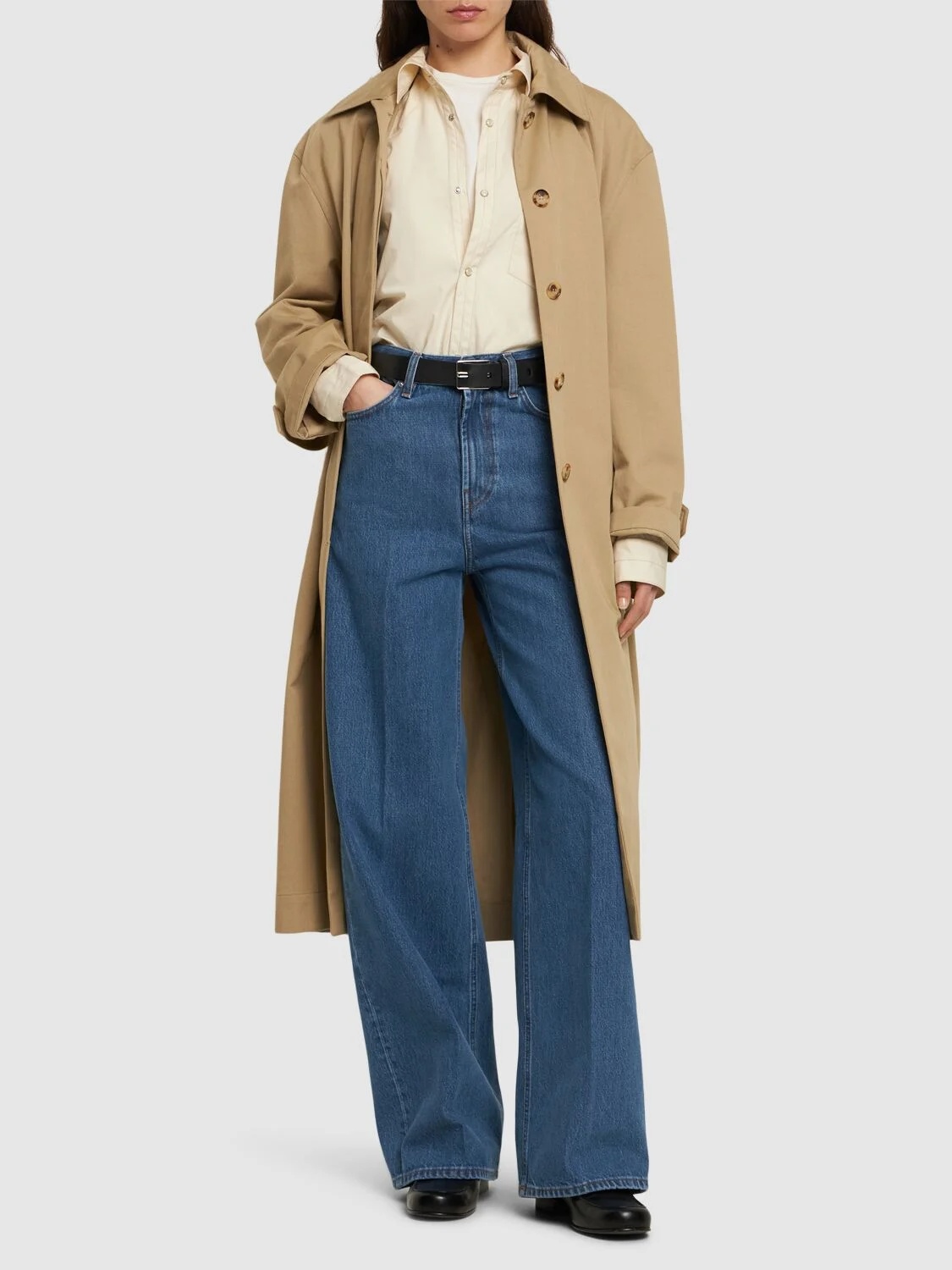 Totême Five-pocket Wide-legged Jeans