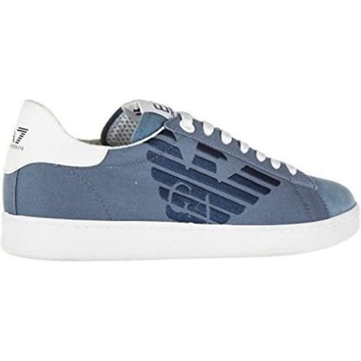 Ea7 Embroidered Logo Casual Sports Shoes In White