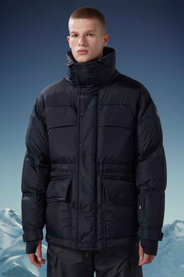 Moncler Brigues Down Performance Jacket In Black