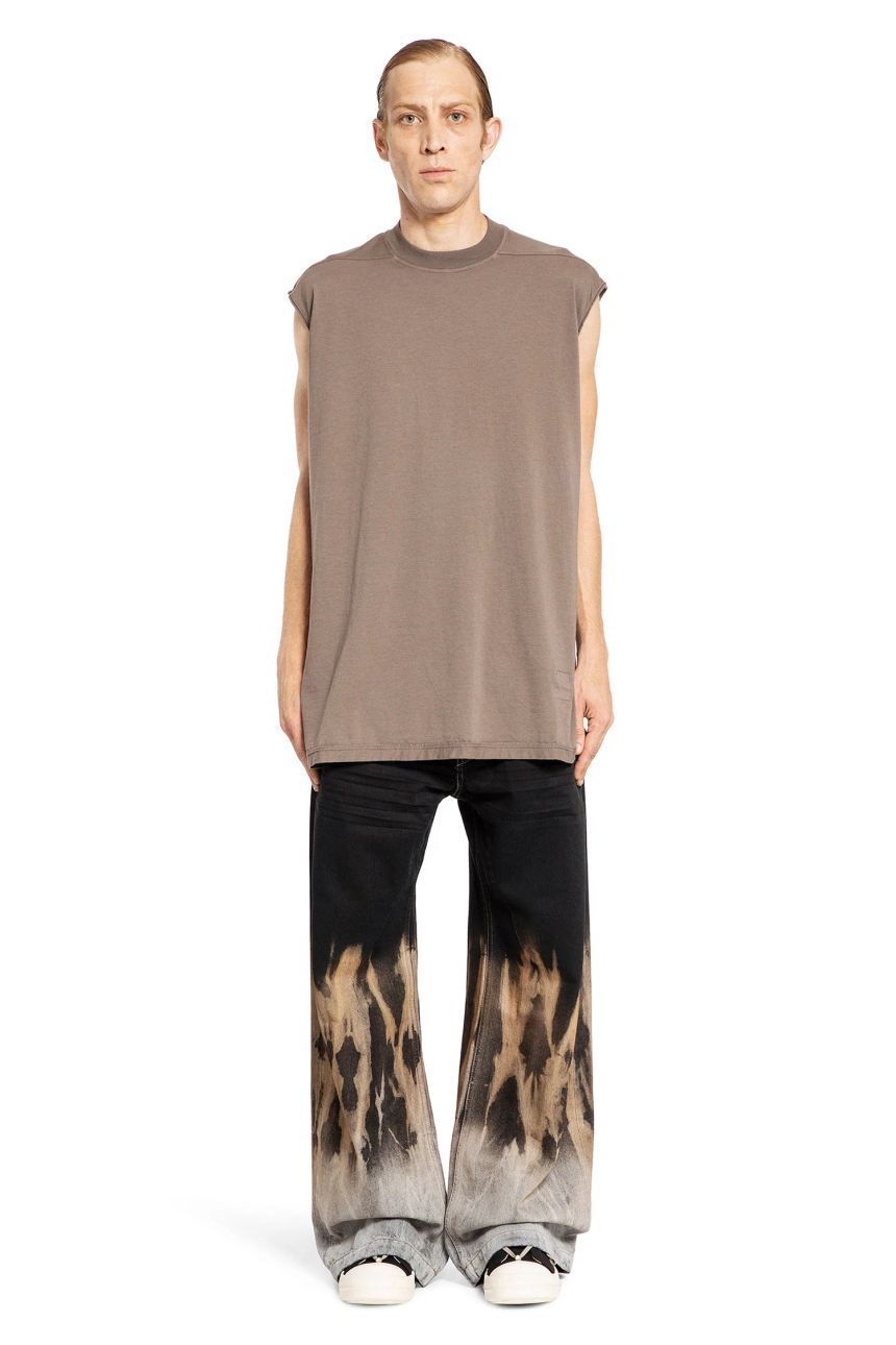 Rick Owens Drkshdw Black Porterville Double Jumbo Belas Cargo Pants In Black