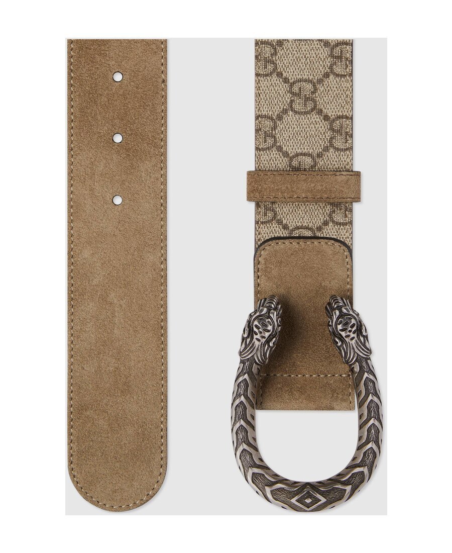 Gucci Logo Belt In Brown
