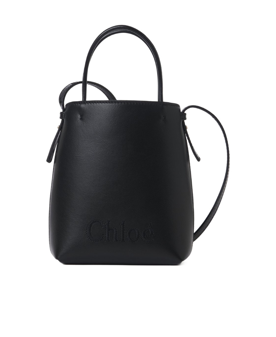 CHLOÉ SENSE STITCHED LOGO MINI BAG