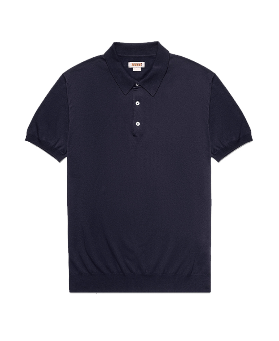 Baracuta Short-sleeved Polo Shirt In Black