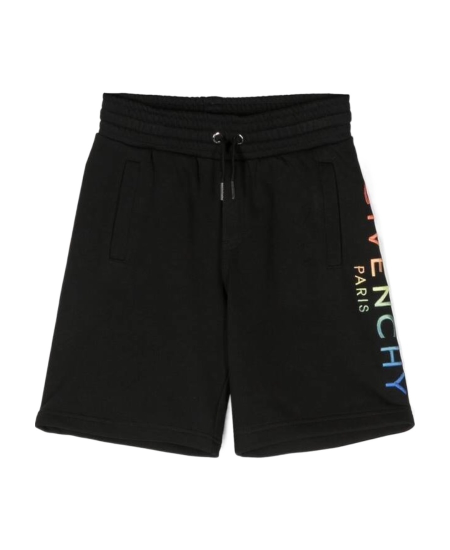 Givenchy Logo Shorts In Black