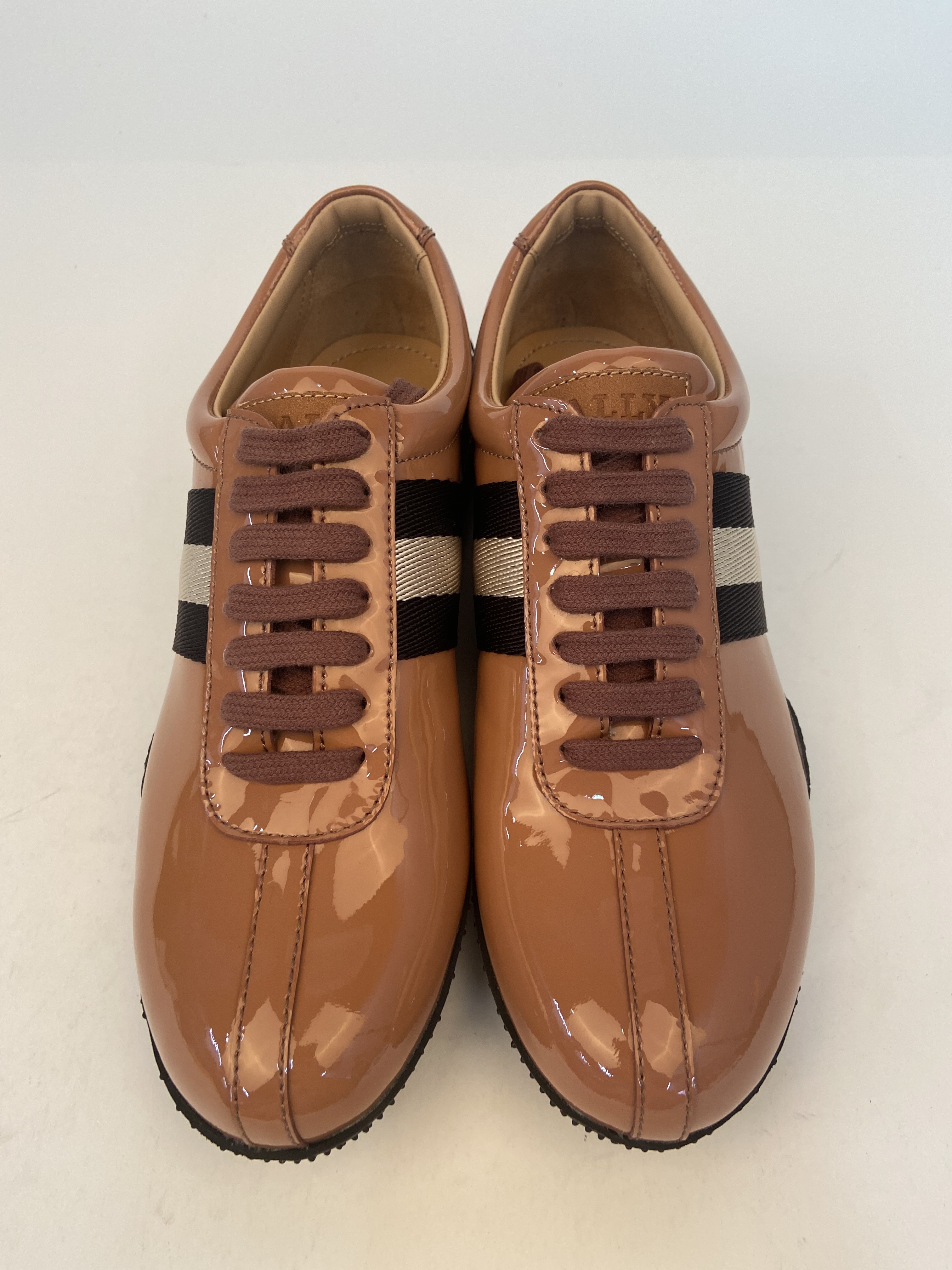 BALLY LOGO LACE UP CASUAL SPORTS SHOES