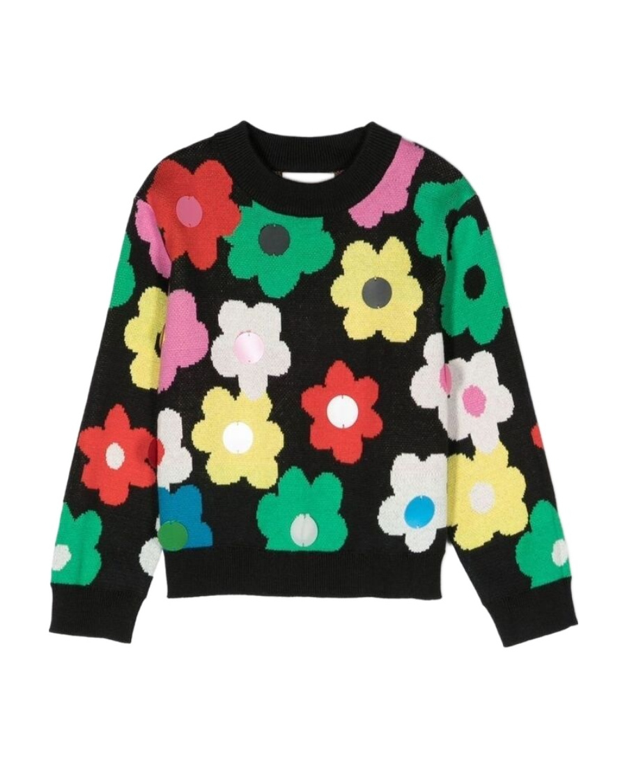 STELLA MCCARTNEY FLORAL PATTERN PULLOVER