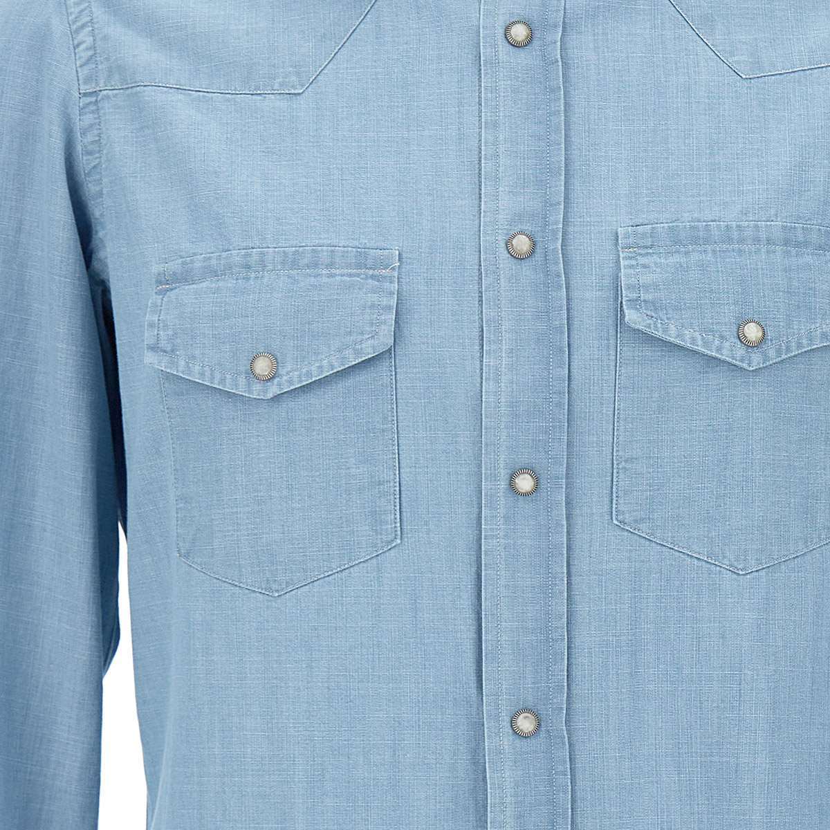 Shop Eleventy Long Sleeve Shirt In Blue