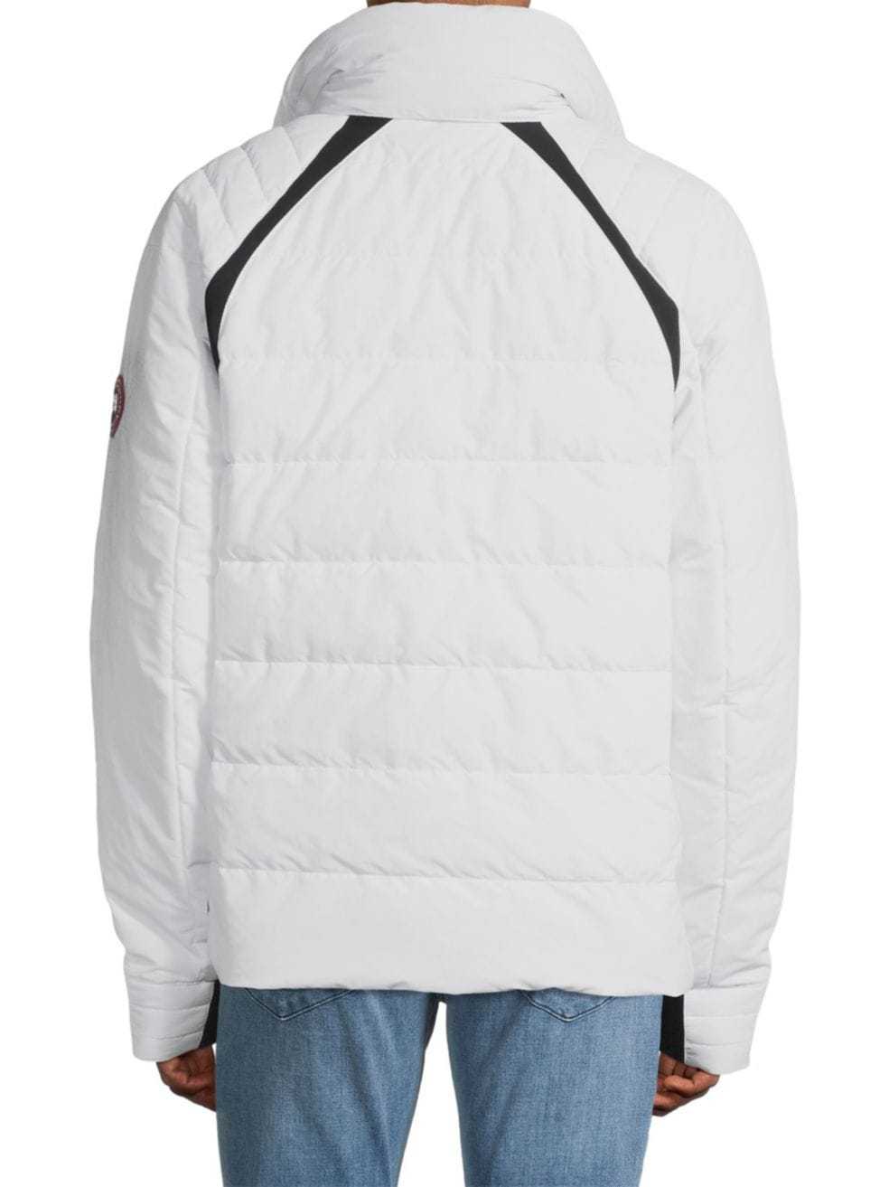 Canada Goose Hybridge Base Padded Jacket In White