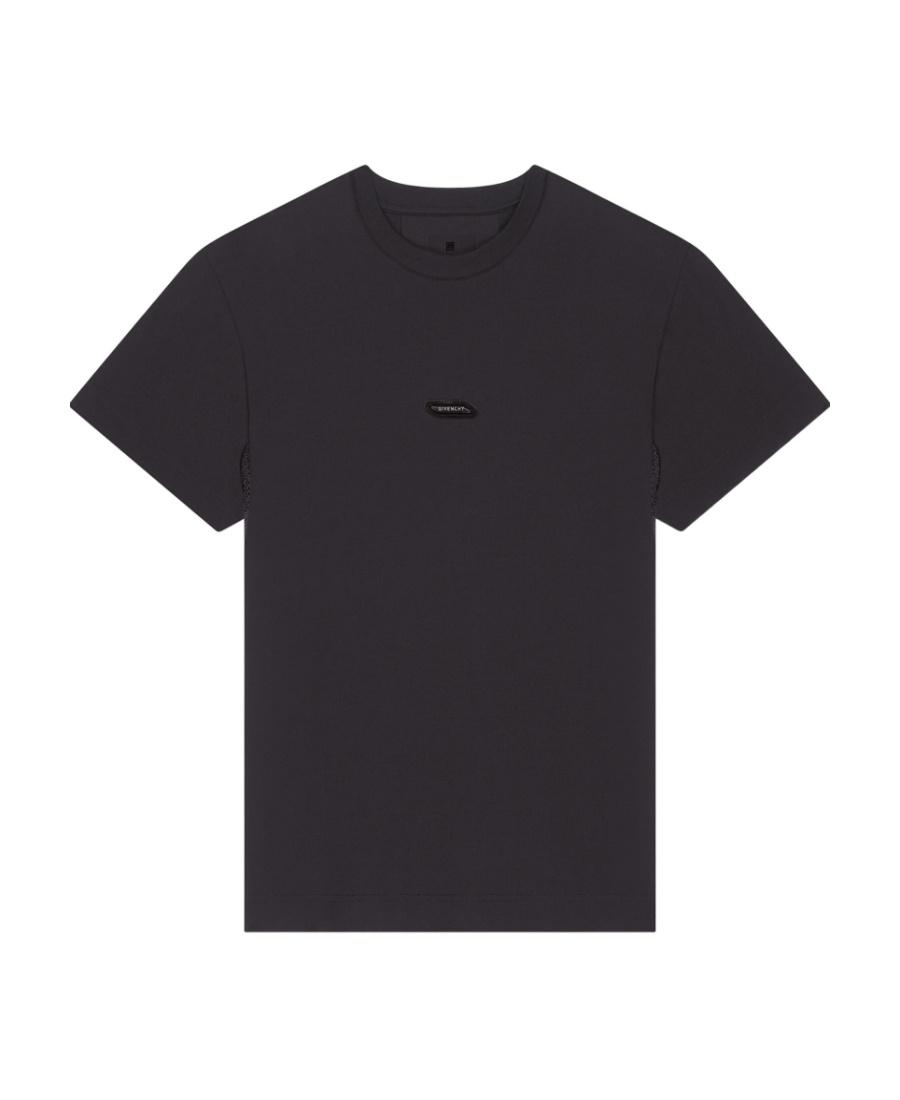 Givenchy Tk-mx Crewneck T-shirt In Black