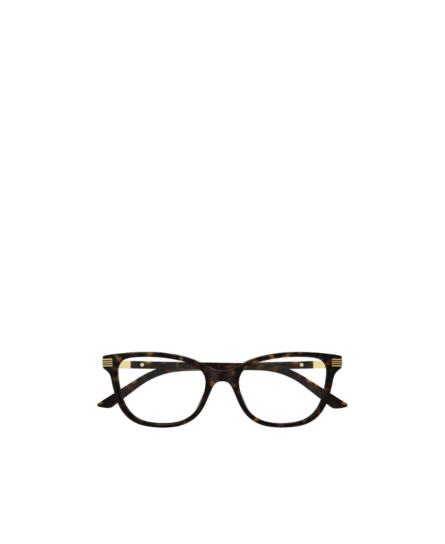 Gucci Tortoiseshell Cat-eye Glasses In Black
