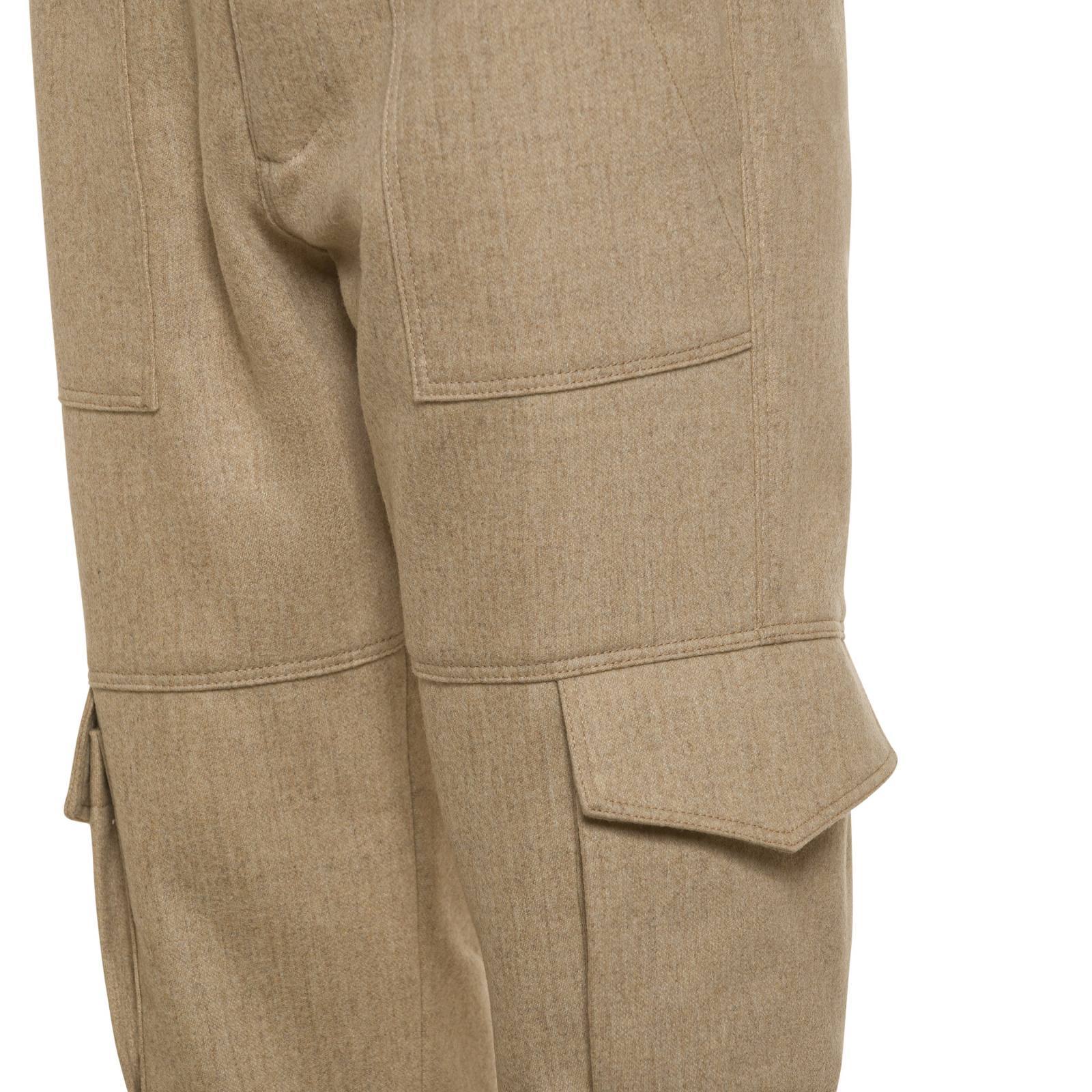Eleventy Belt-loop Casual Pants In Brown