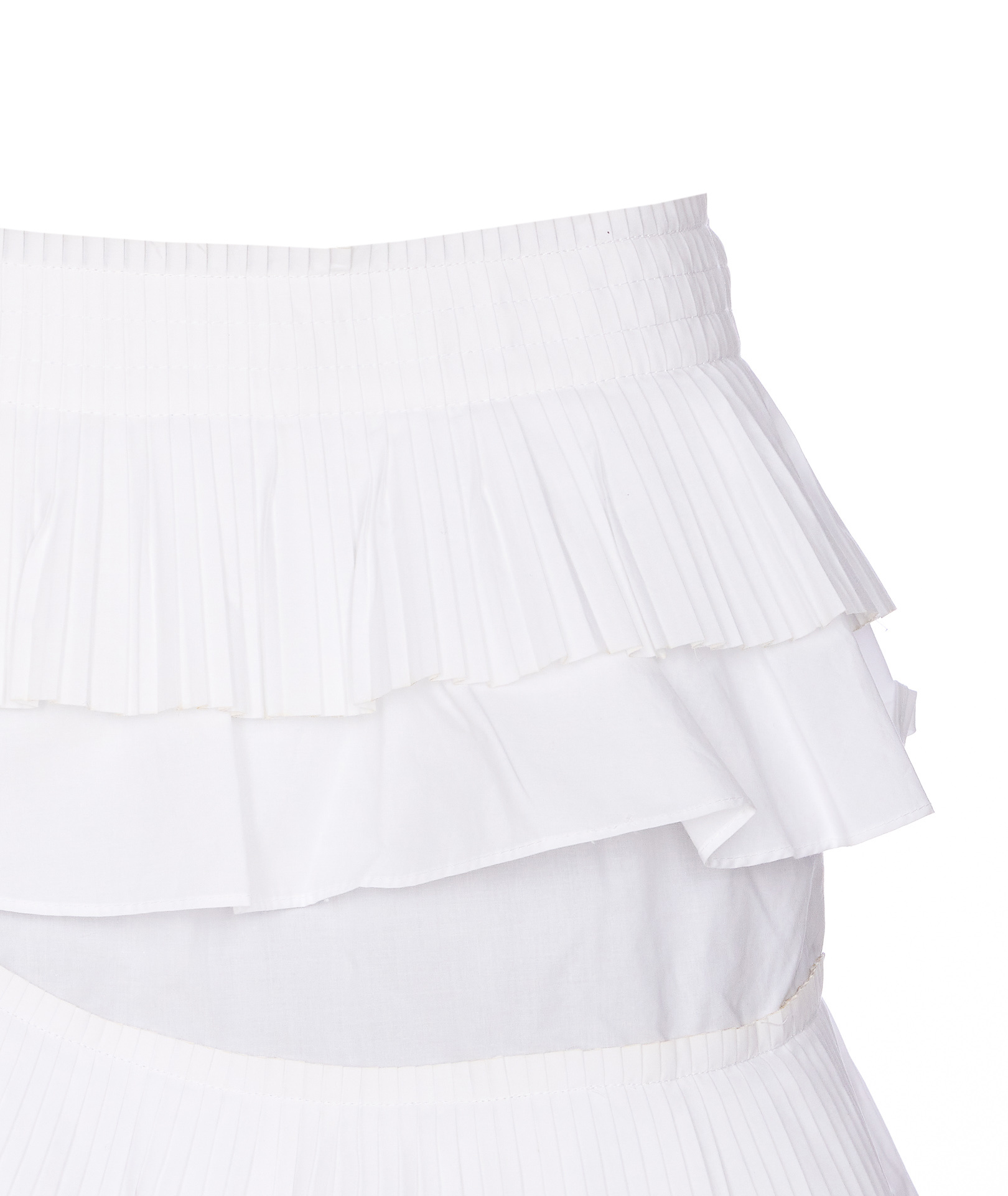 Essentiel Antwerp Hupaul Pleated Skirt In White
