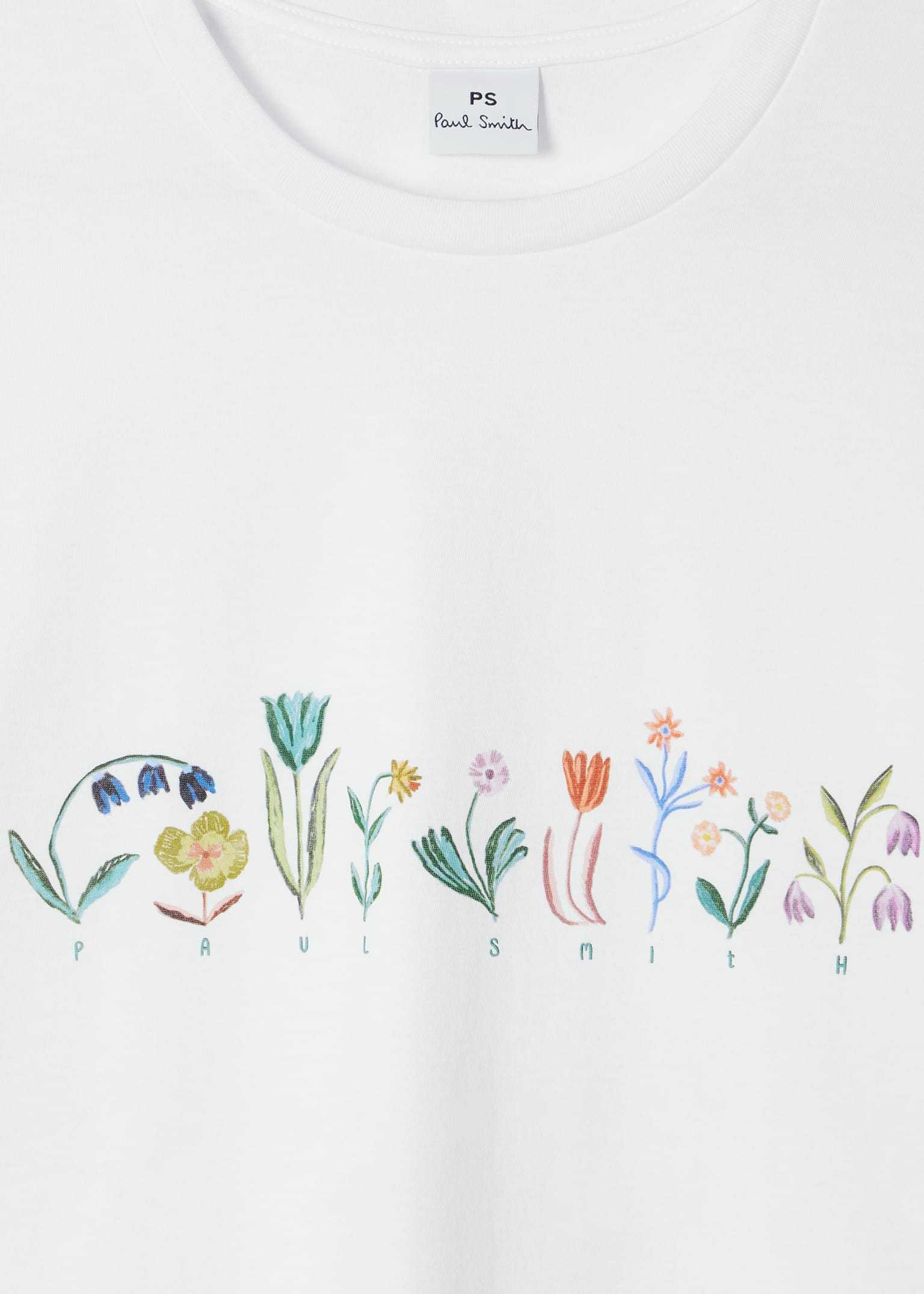 Ps By Paul Smith T-shirt Bloom In White