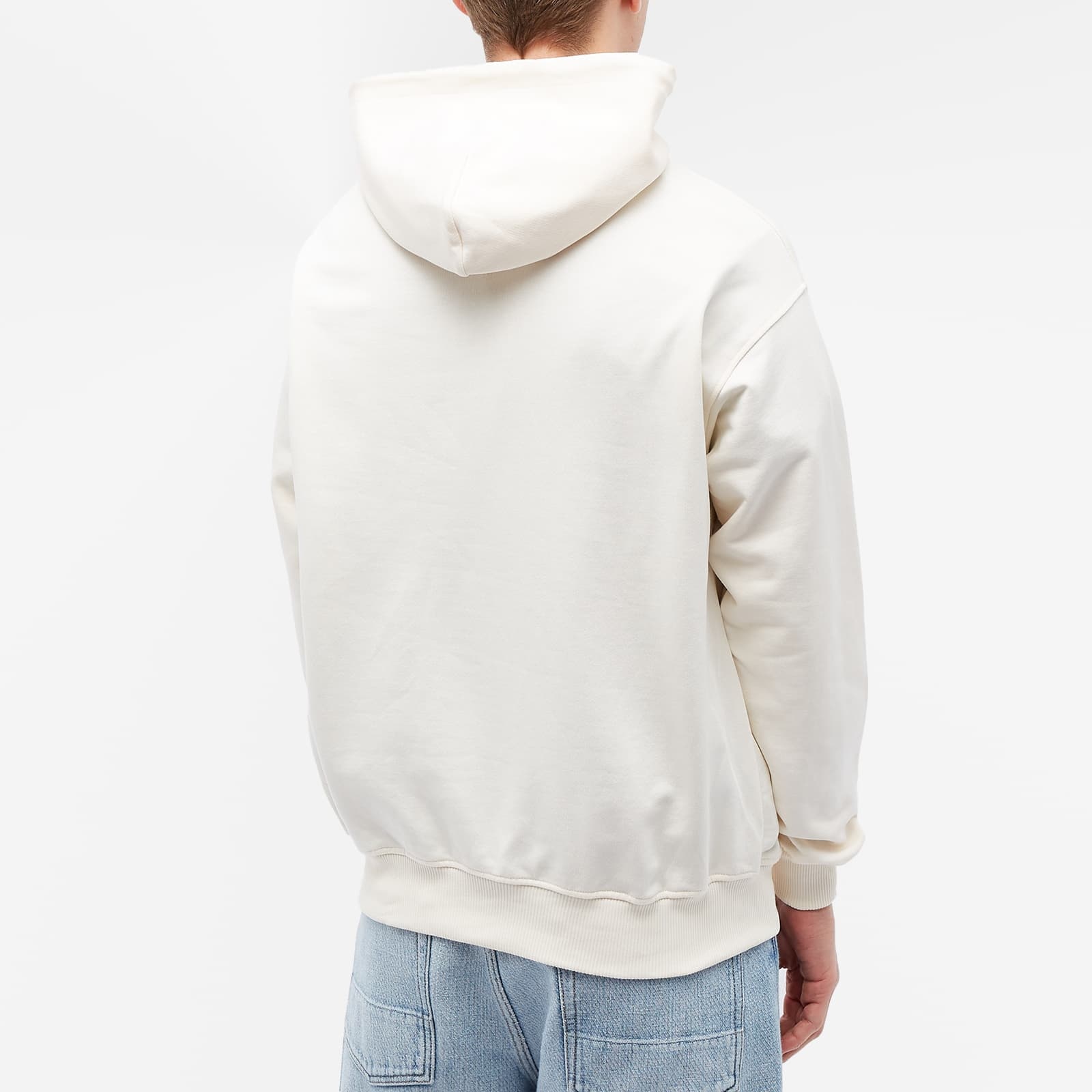 Drôle De Monsieur Long-sleeved Sweater In White