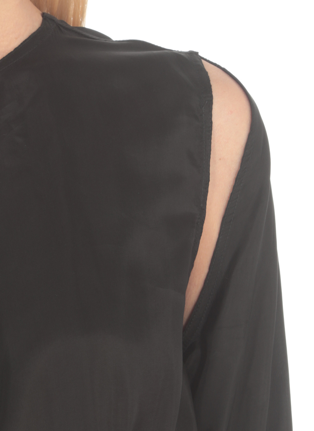 Rick Owens Atena Bodybag Satin Jumpusit In Black
