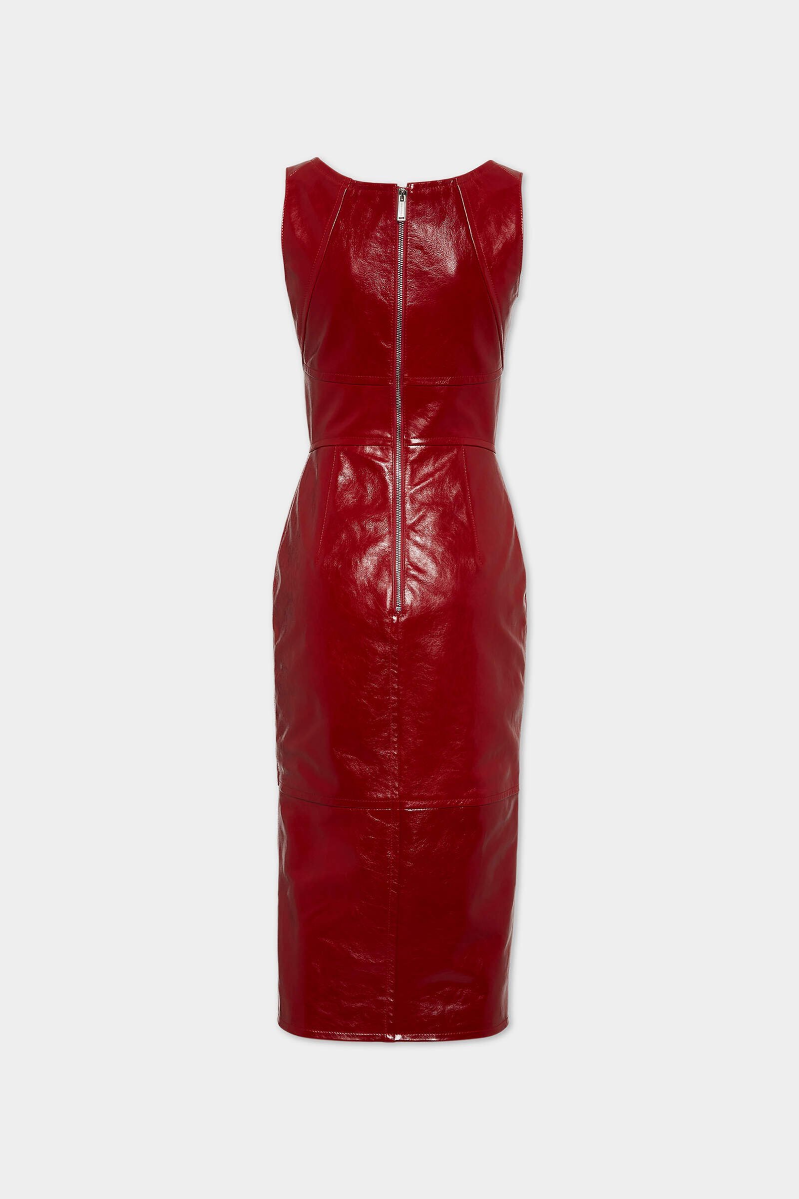 Dsquared2 Sleeveless Dress In Red