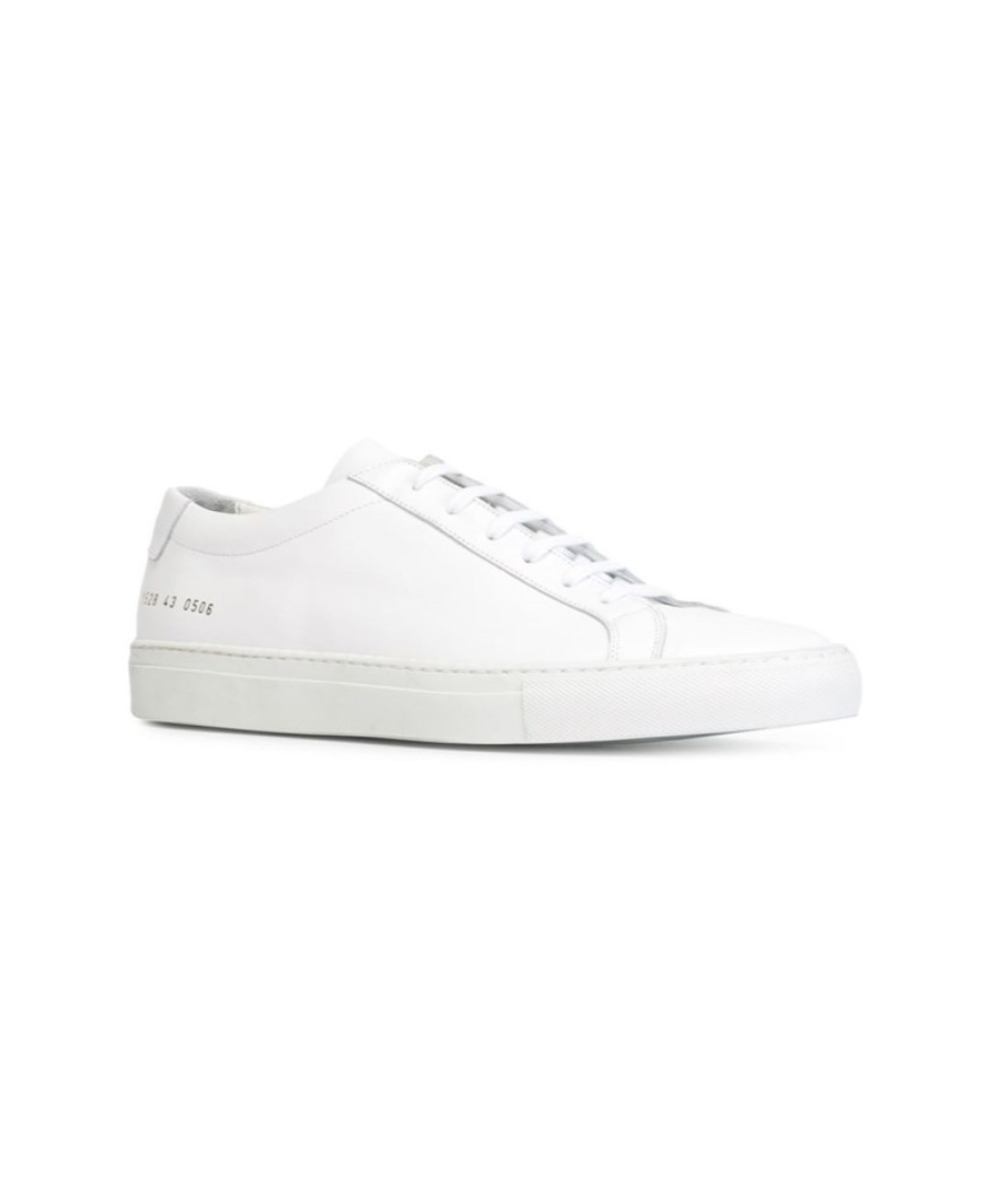 Shop Common Projects Original Achilles Low-top Leather Trainers In White