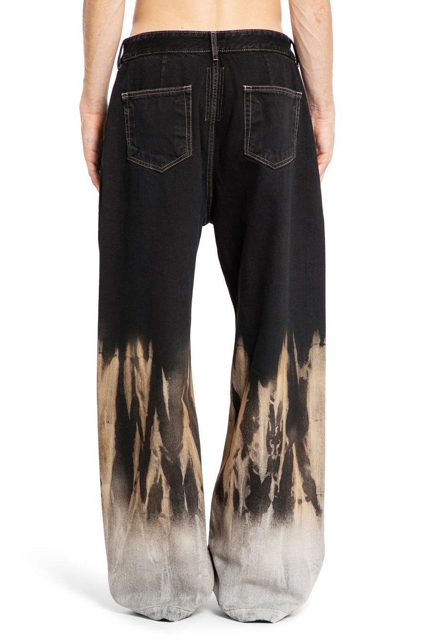 Rick Owens Drkshdw Black Porterville Double Jumbo Belas Cargo Pants In Black