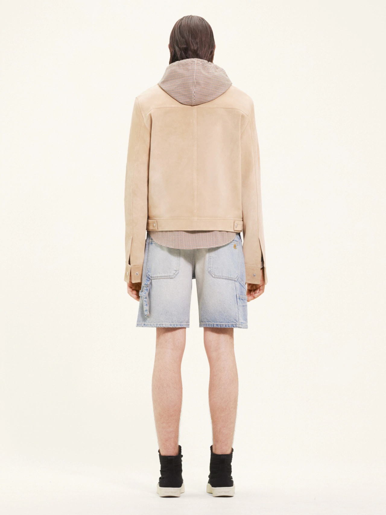 Courrèges Sailor Bermuda Shorts In White