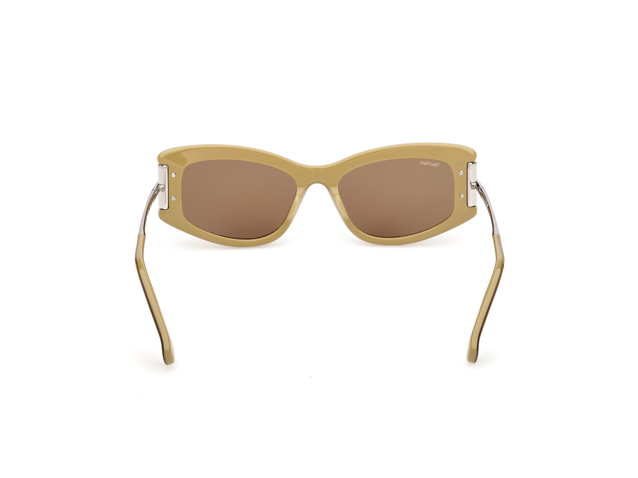 Max Mara 52mm Rectangular Sunglasses In Red