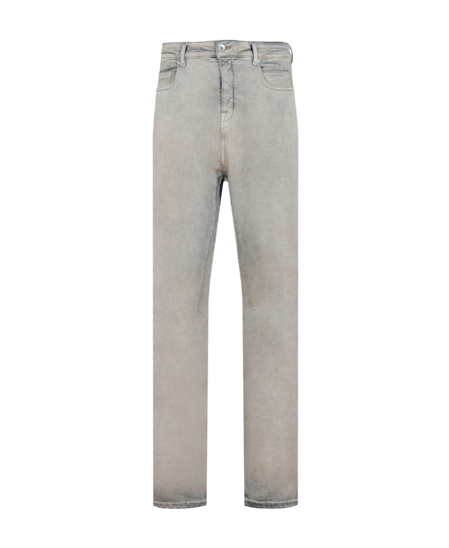 Rick Owens Drkshdw Slim-cut Cotton Jeans In Gray