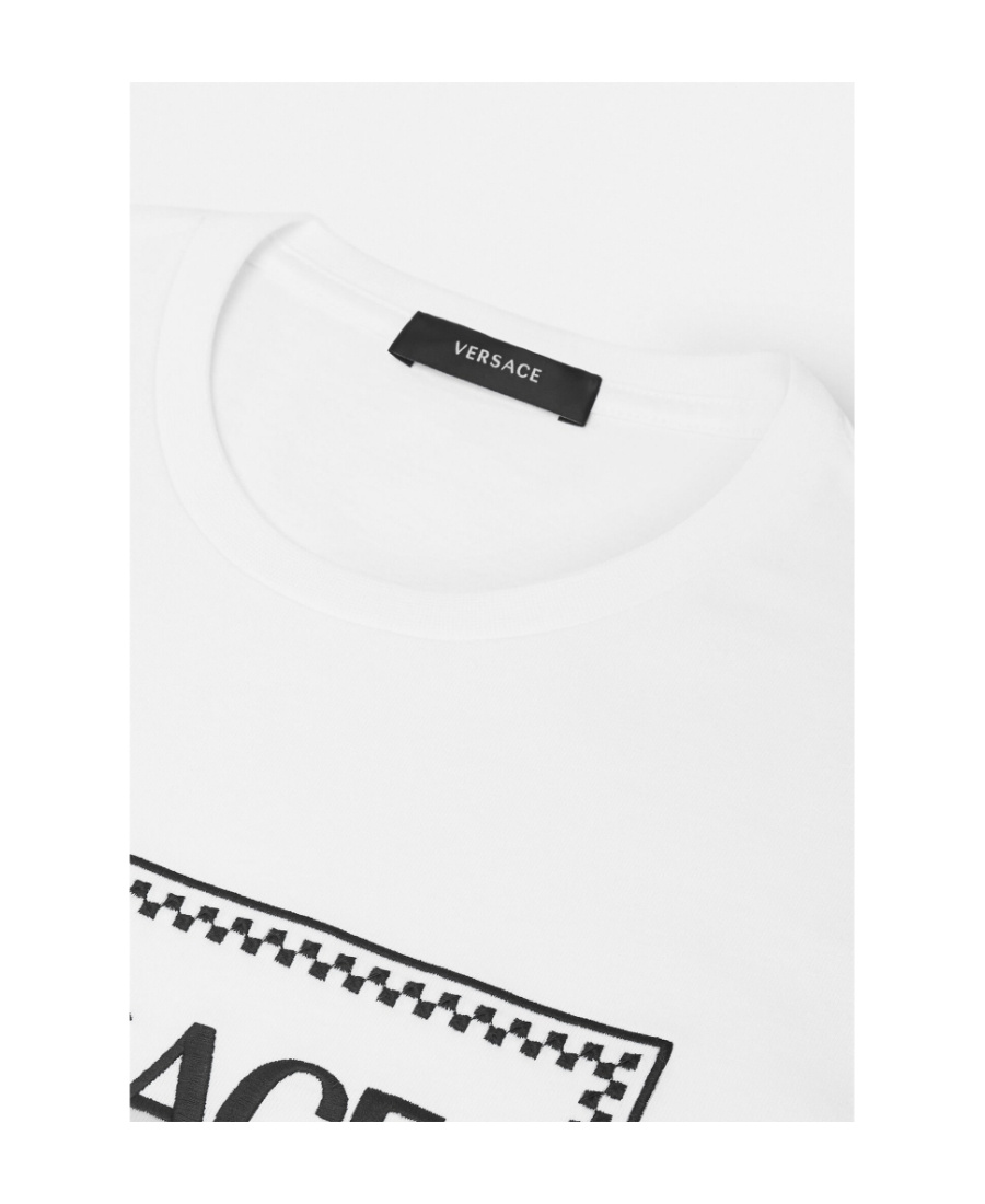Versace Logo T-shirt In White