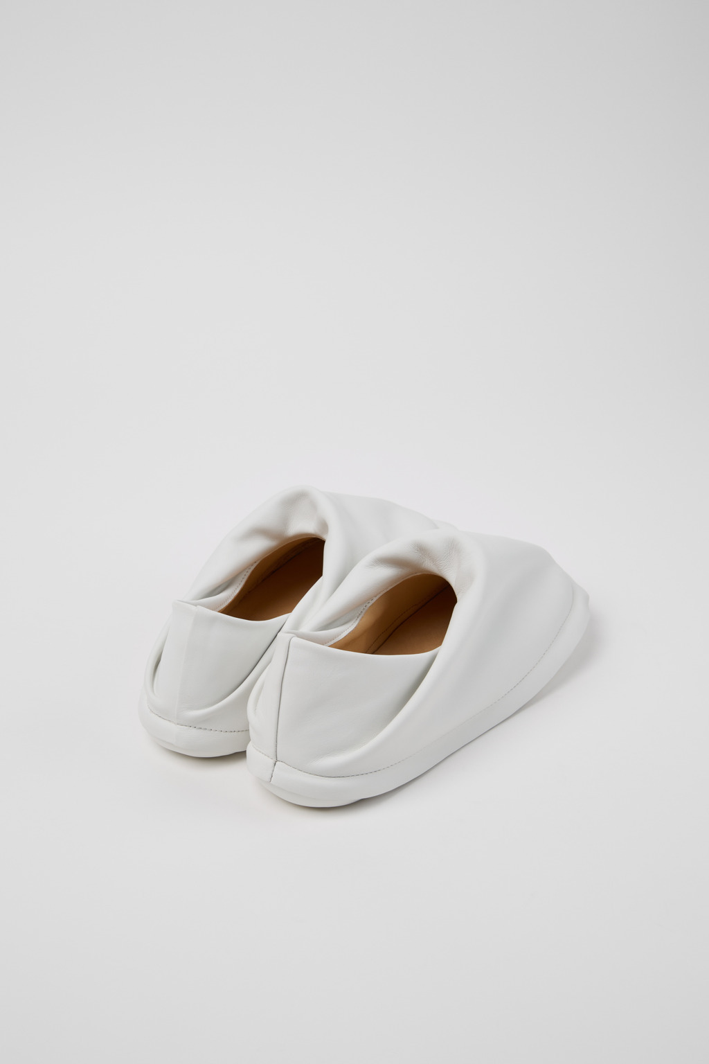 Camper X Issey Miyake Peu Form Slippers In White