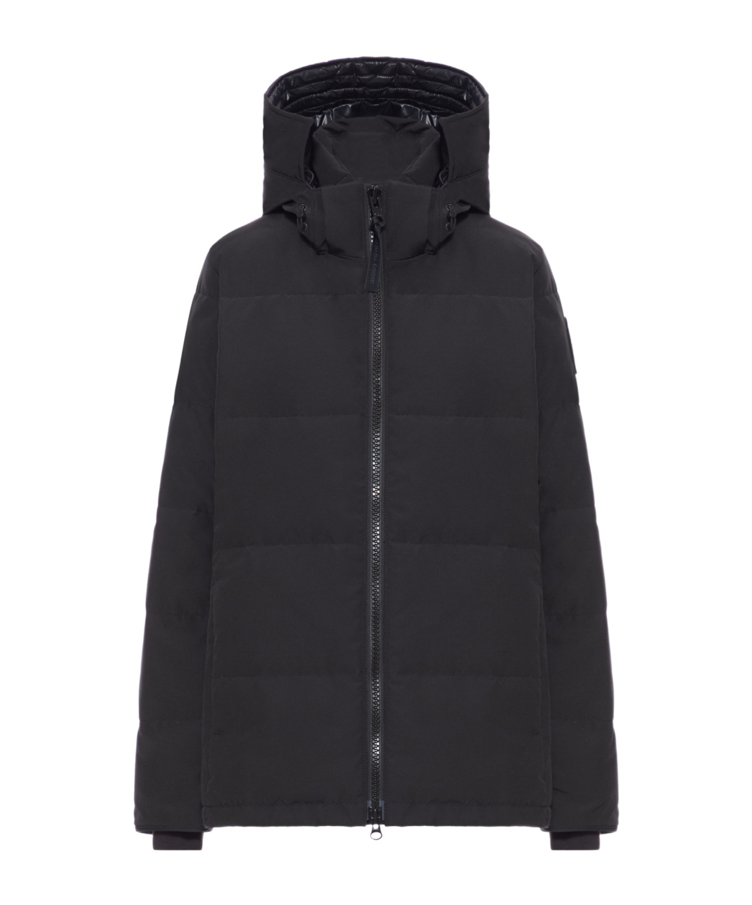 Canada Goose Long-sleeves Puffer Jacket In Black