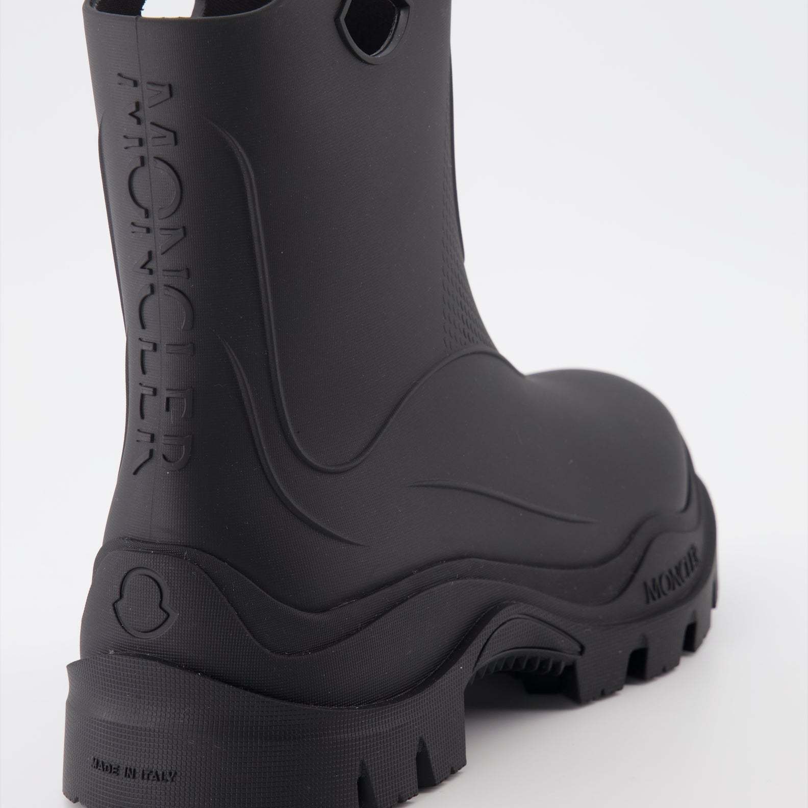 Shop Moncler Misty Rain Ankle Boots In Black