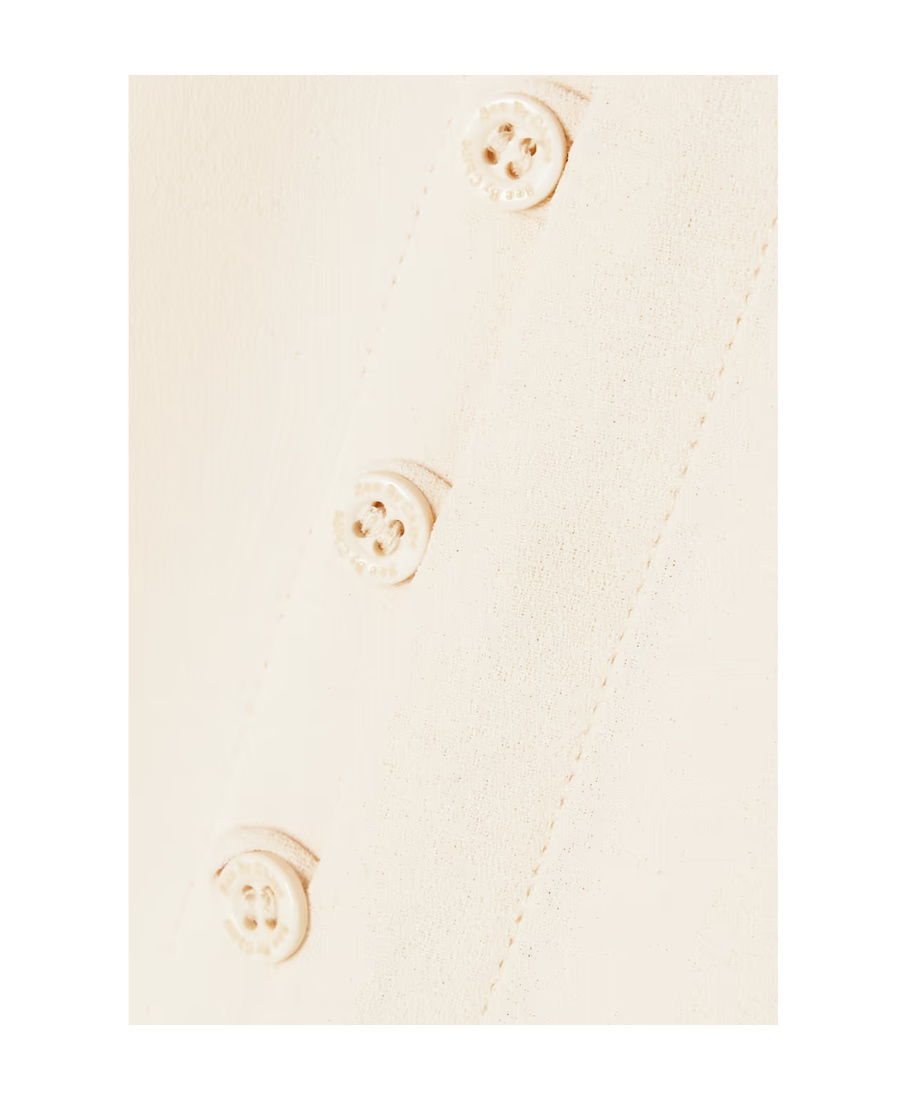 See By Chloé Button-detail Mini Skirt In Nude