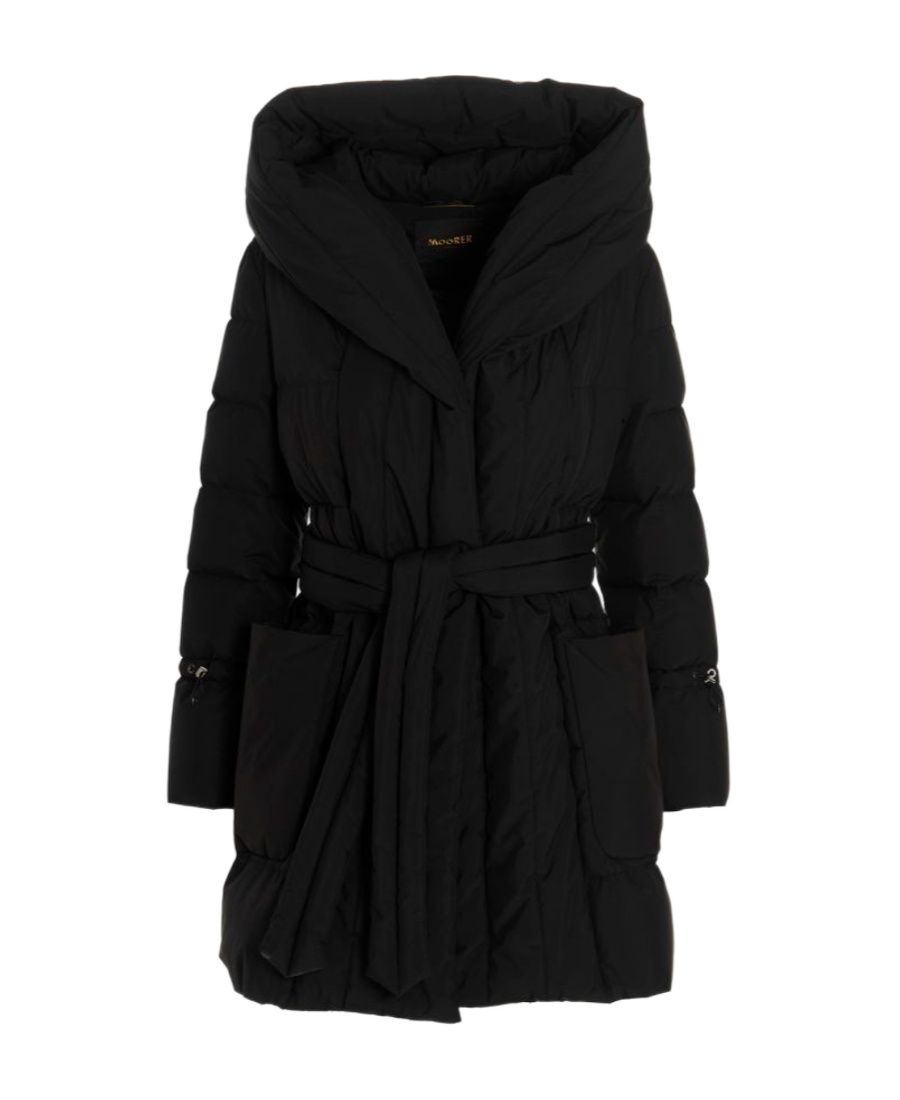 MOORER HOODED DOWN JACKET