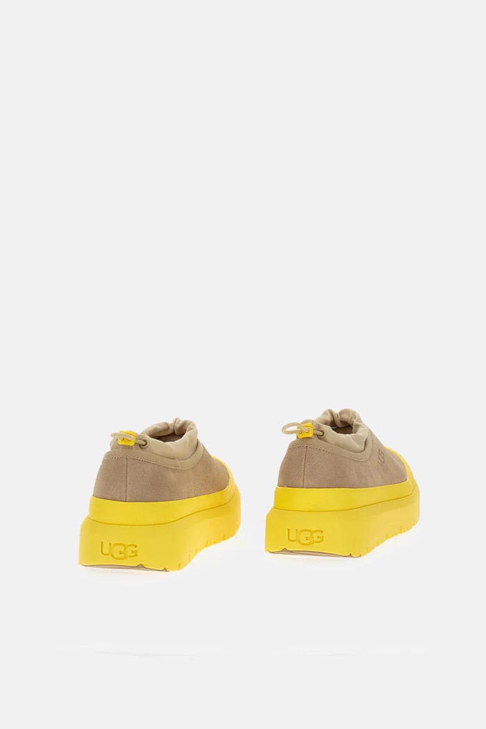 Ugg Suede Platform Slip-on Sneakers In Multi