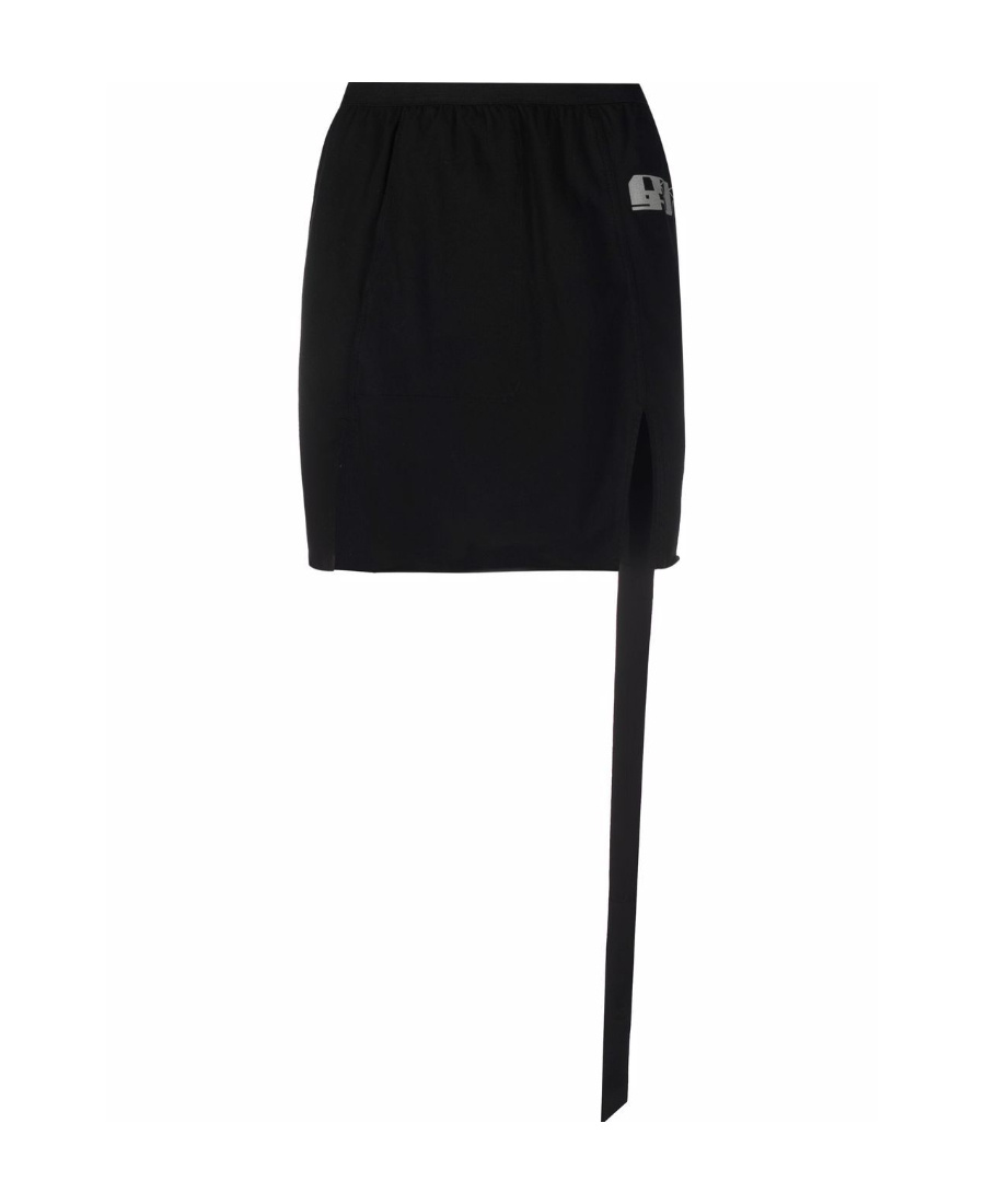 Rick Owens Drkshdw Drkshdw By Rick Owens Women's Black Cotton Skirt In Black
