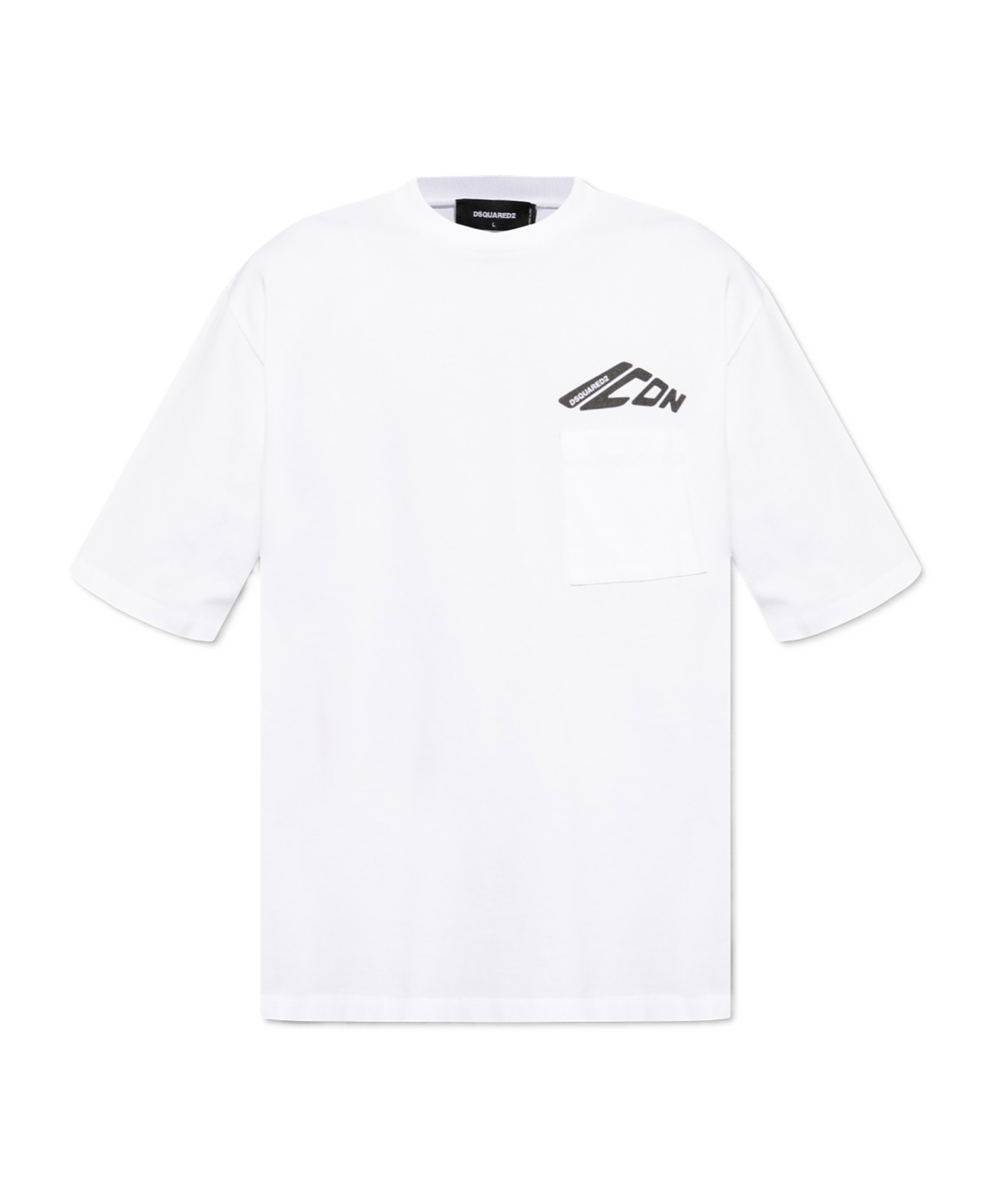 Dsquared2 Loose Fit T-shirt In White